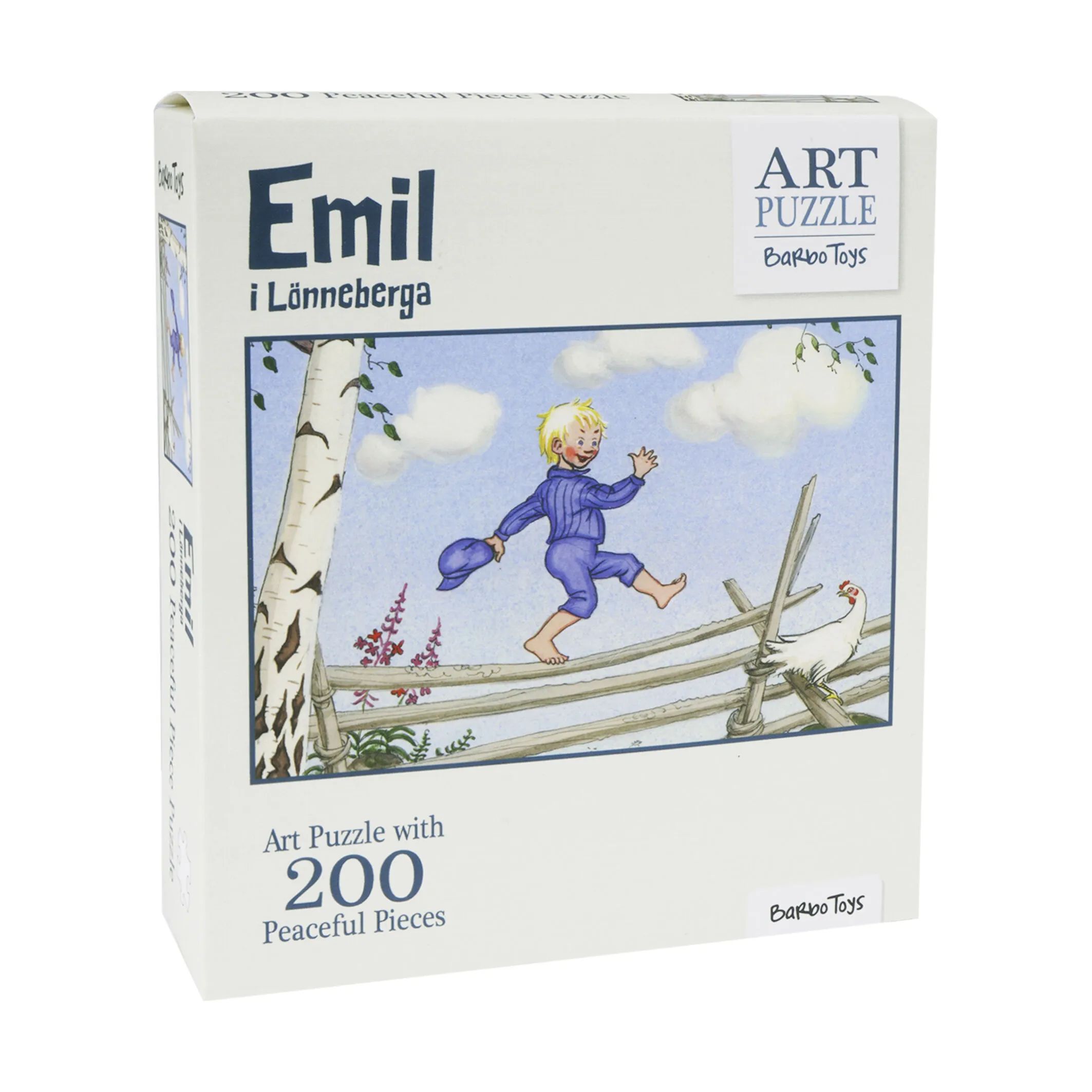 Barbo Toys Puslespil Astrid Lindgren Puslespil - Emil fra Lønneberg i Emil fra Lønneberg, 3