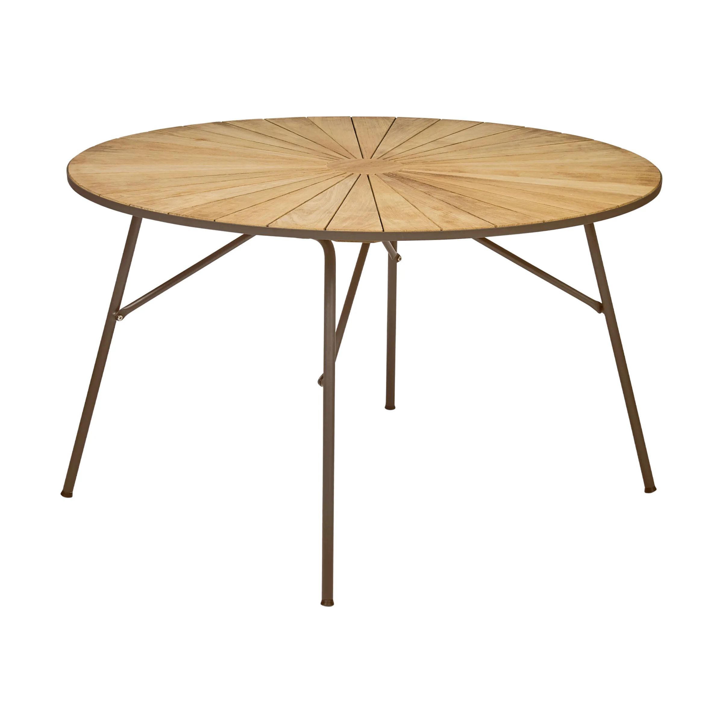 Mandalay Havespiseborde Marguerit Havebord i mocca, 120 cm, 1