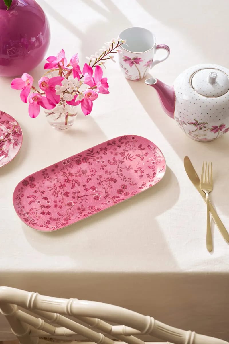 PIP Studio Serveringsfade Jolie Flowers Serveringsfad i Pink, 2