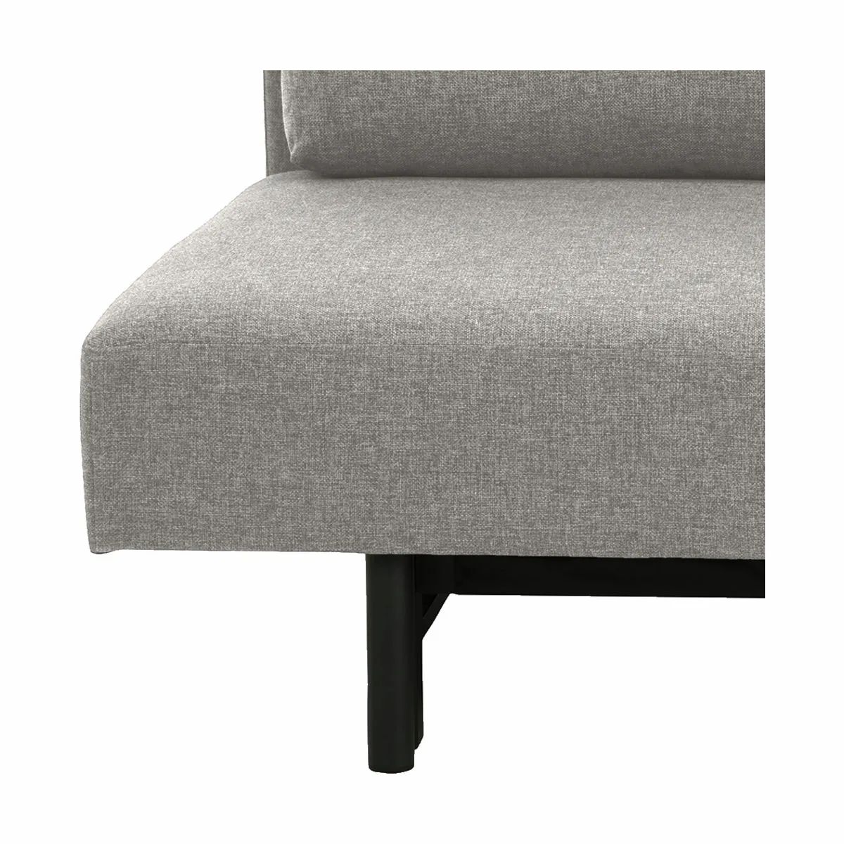 CASA Living Daybeds Malling Sovesofa i Lysegrå/mat sort, 6