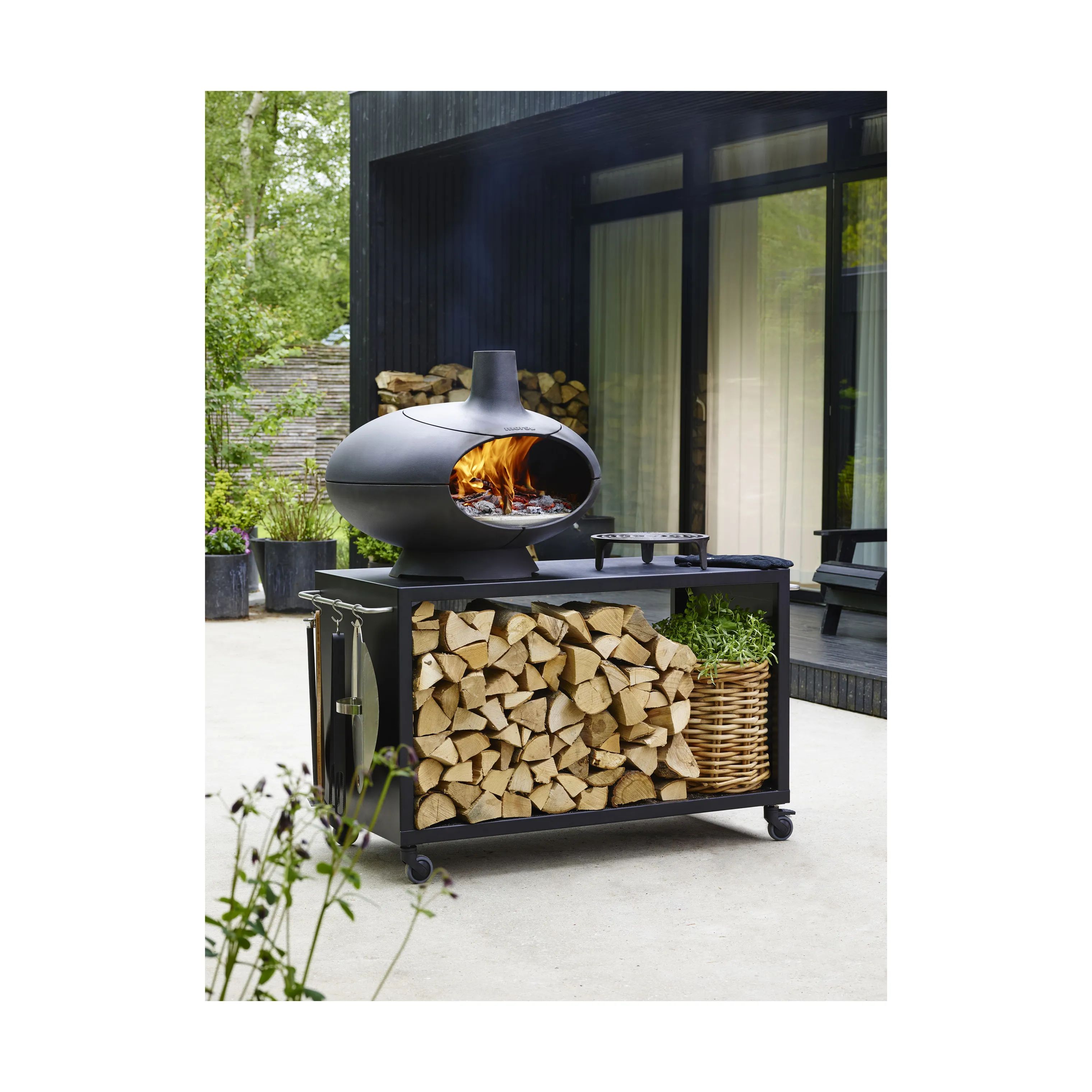 Morsø Grillborde Garden Udebord Sort i Sort, 60 cm, 5