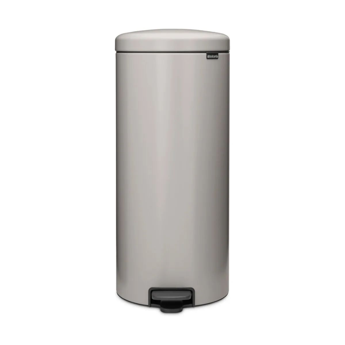 Brabantia Toiletspande NewIcon Pedalspand i Soft Grey, 30 L, 1