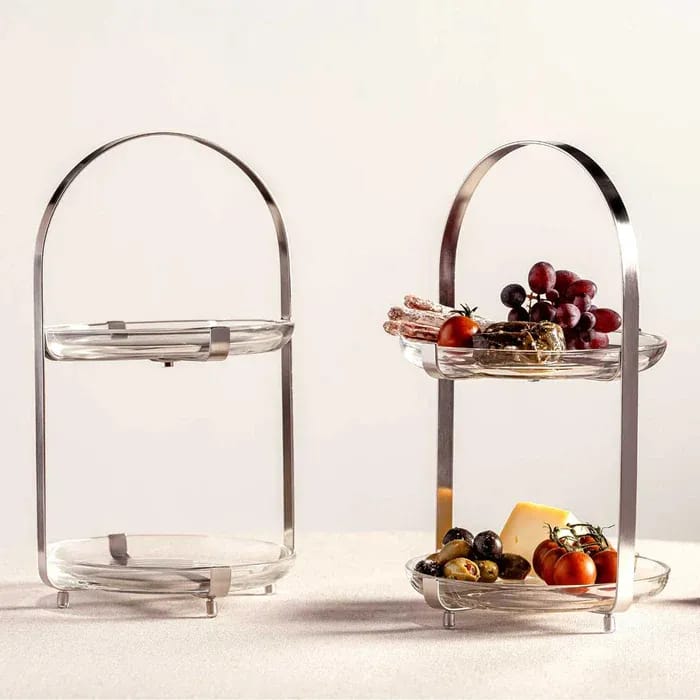 Leonardo Etagere Kageopsats i Klar, 3