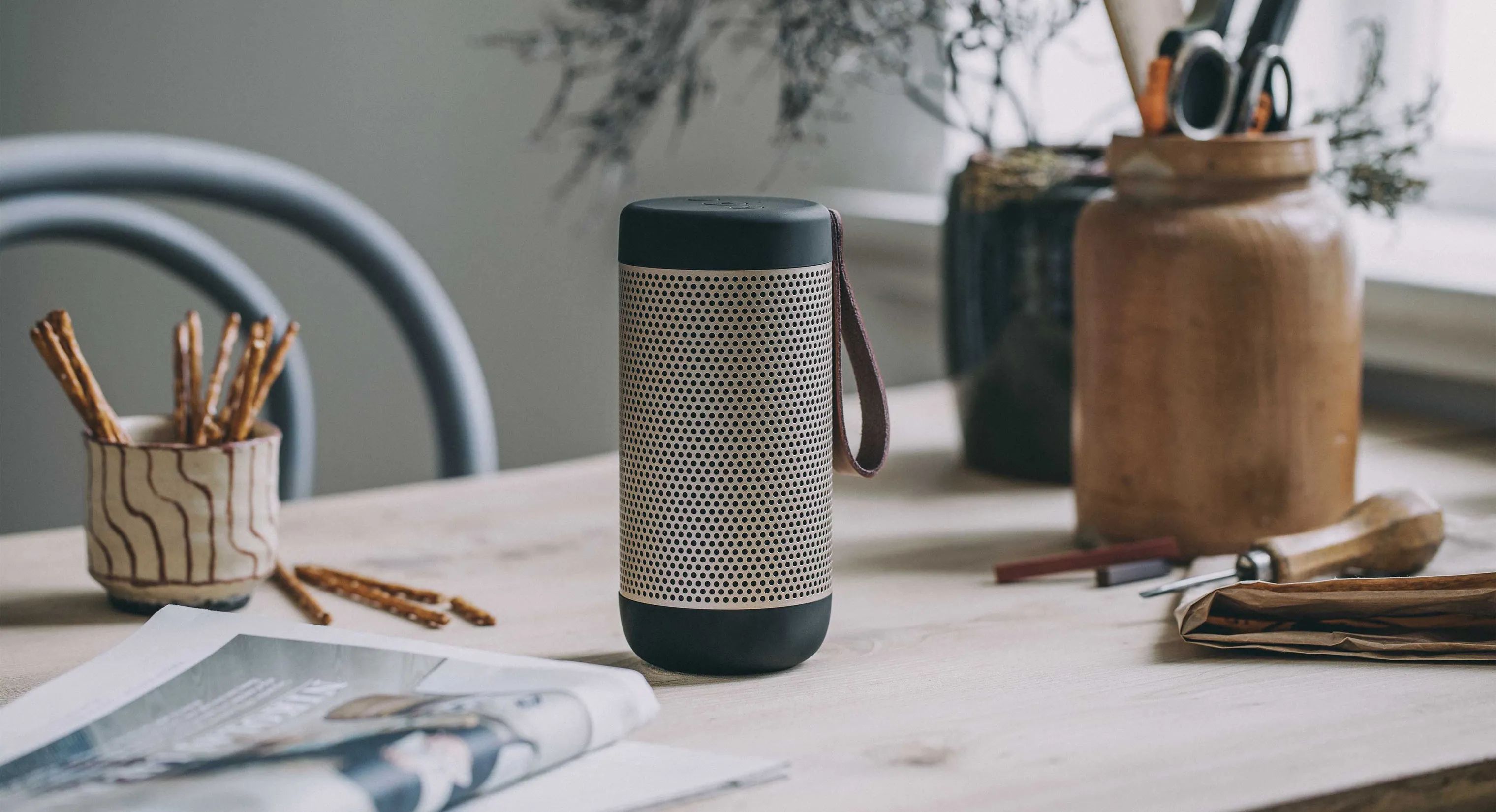 Kreafunk Højtalere aCOUSTIC Højtaler i Black, 2