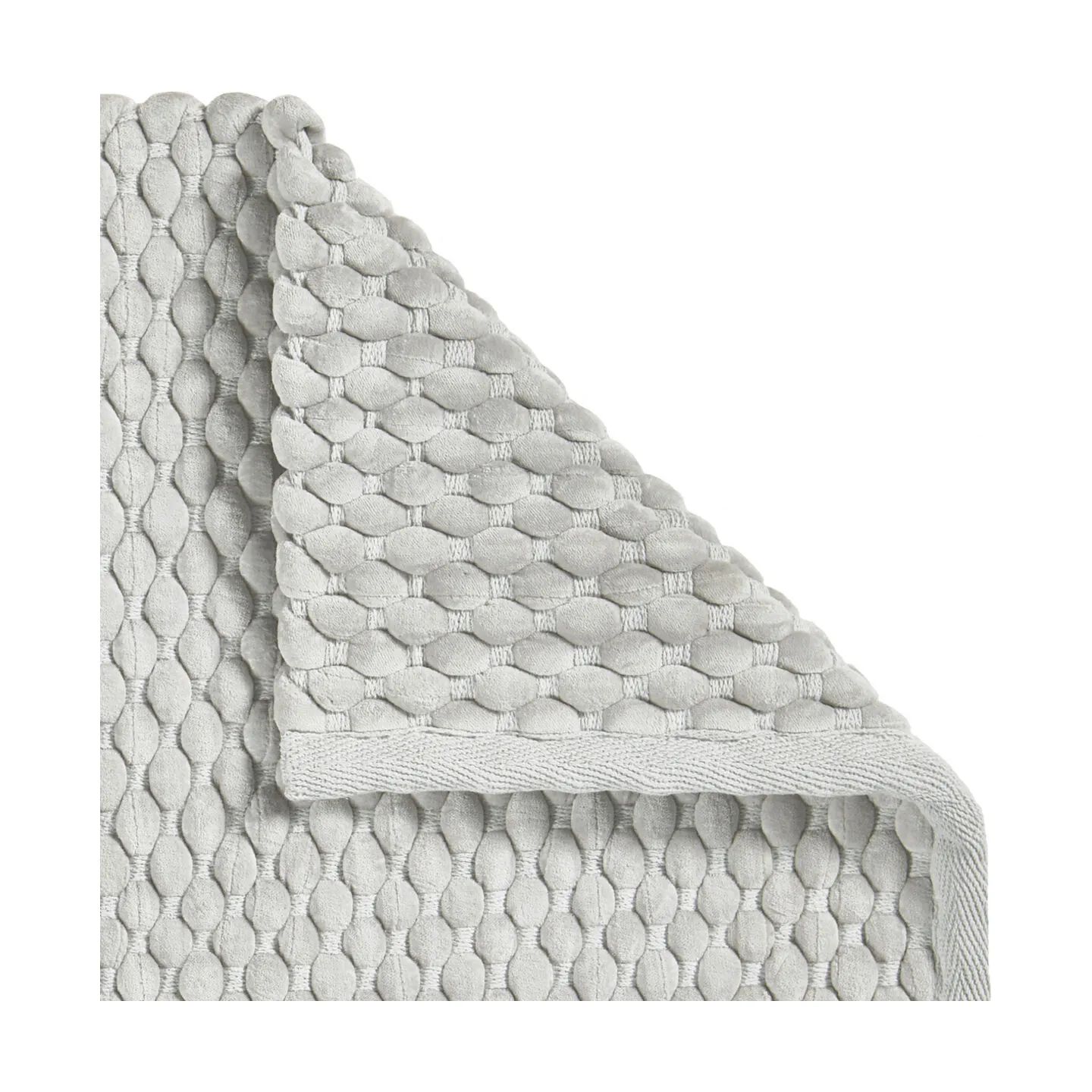 Aquanova Bademåtter Maks Bademåtte i Sølvgrå, B60 x L60 cm, 3