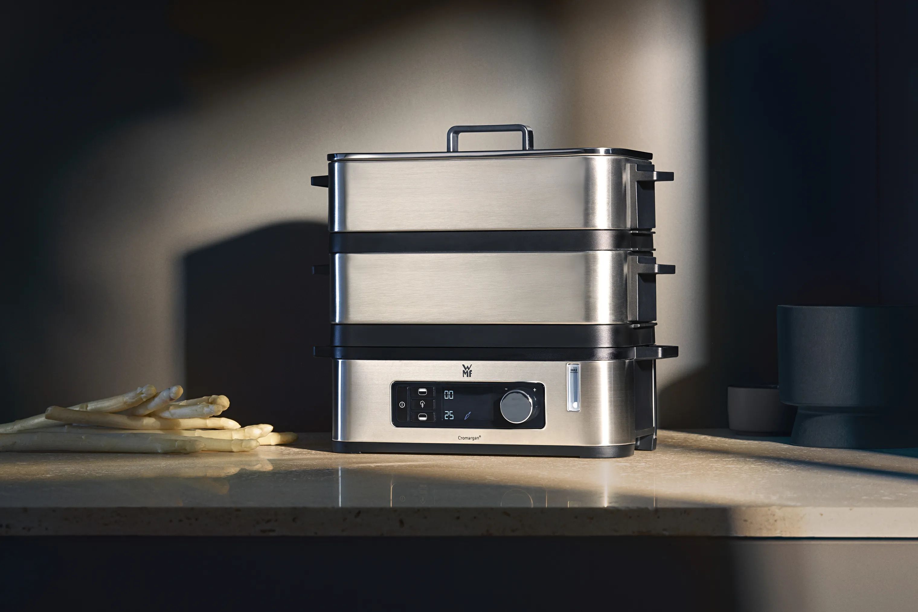 WMF Dehydratorer KitchenMinis Dampkoger i Sølvfarvet / Sort, 2