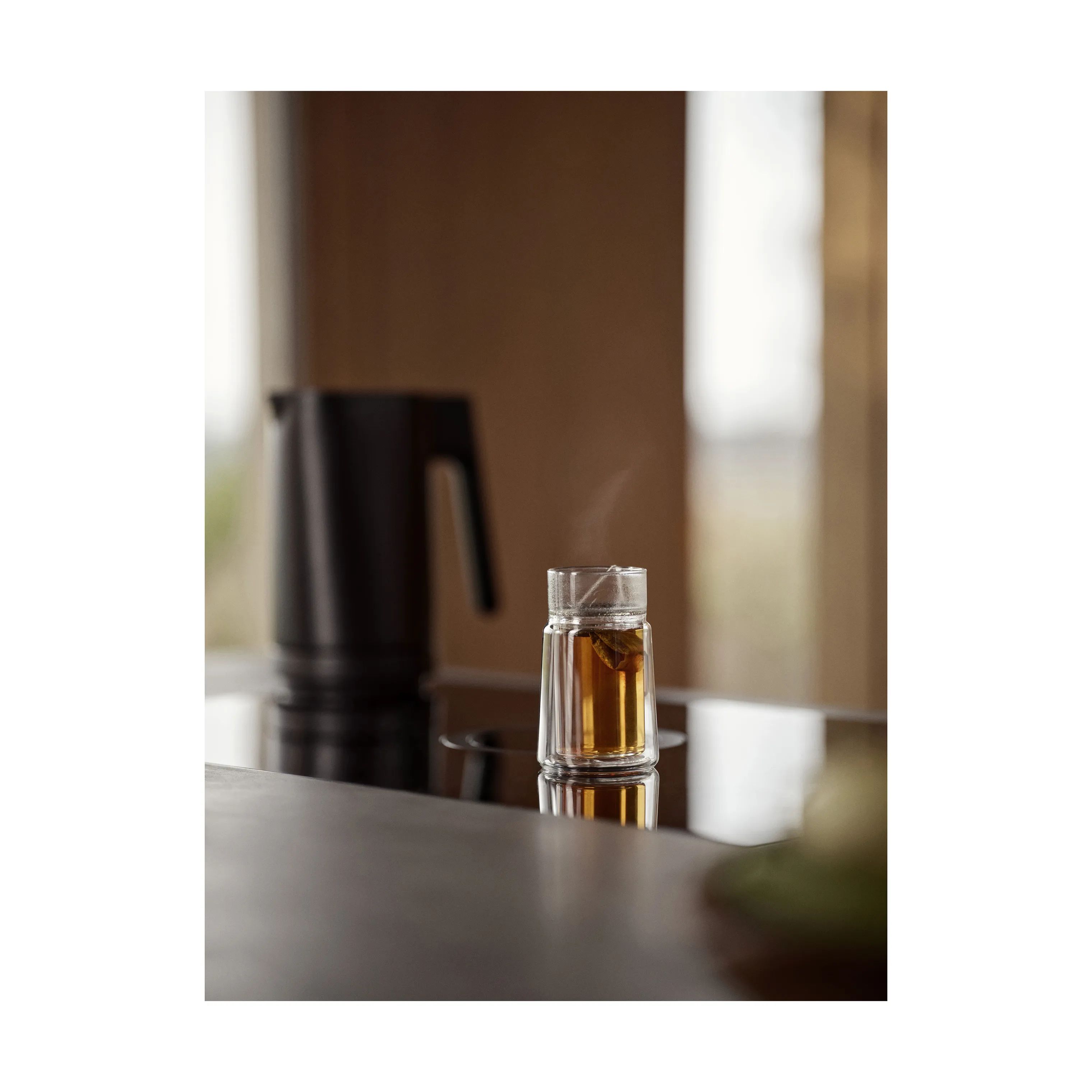 Jacob Jensen Termoglas Kaffeglas i Klar, 33 cl, 4