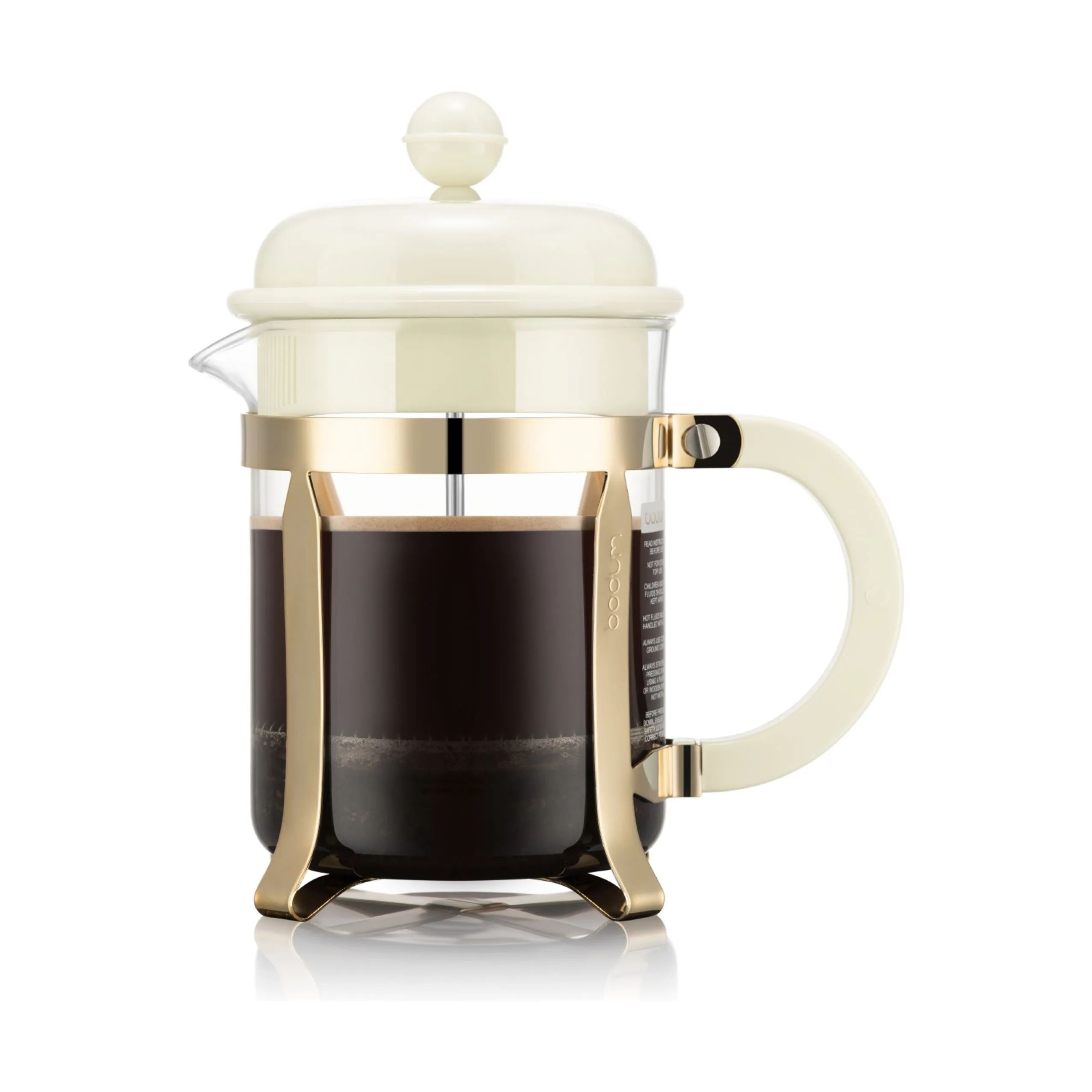 Bodum Stempelkander Caffettiera Stempelkande i Creme/guldfarvet, 0.5 L, 1