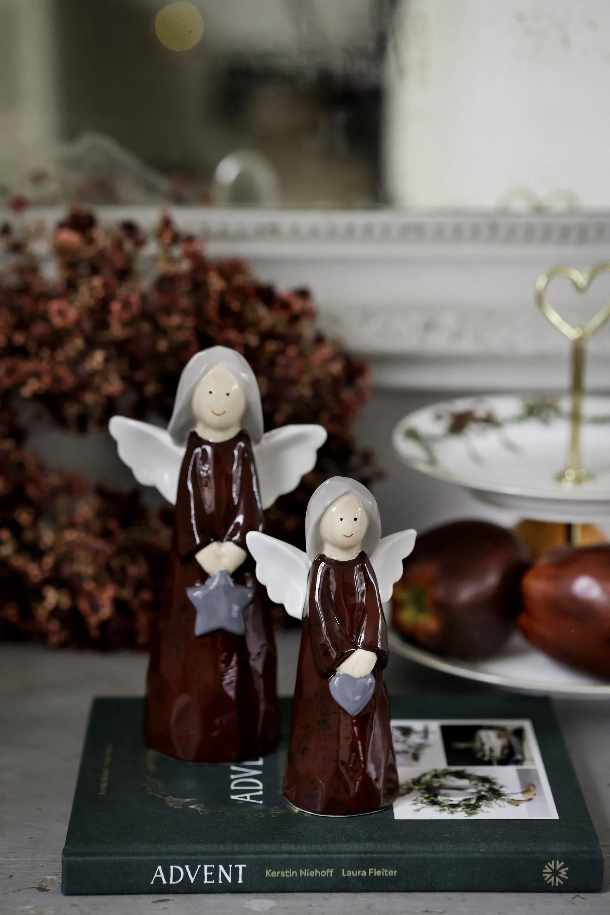 Casa Christmas Julefigurer Engel i 20,5 cm, 2