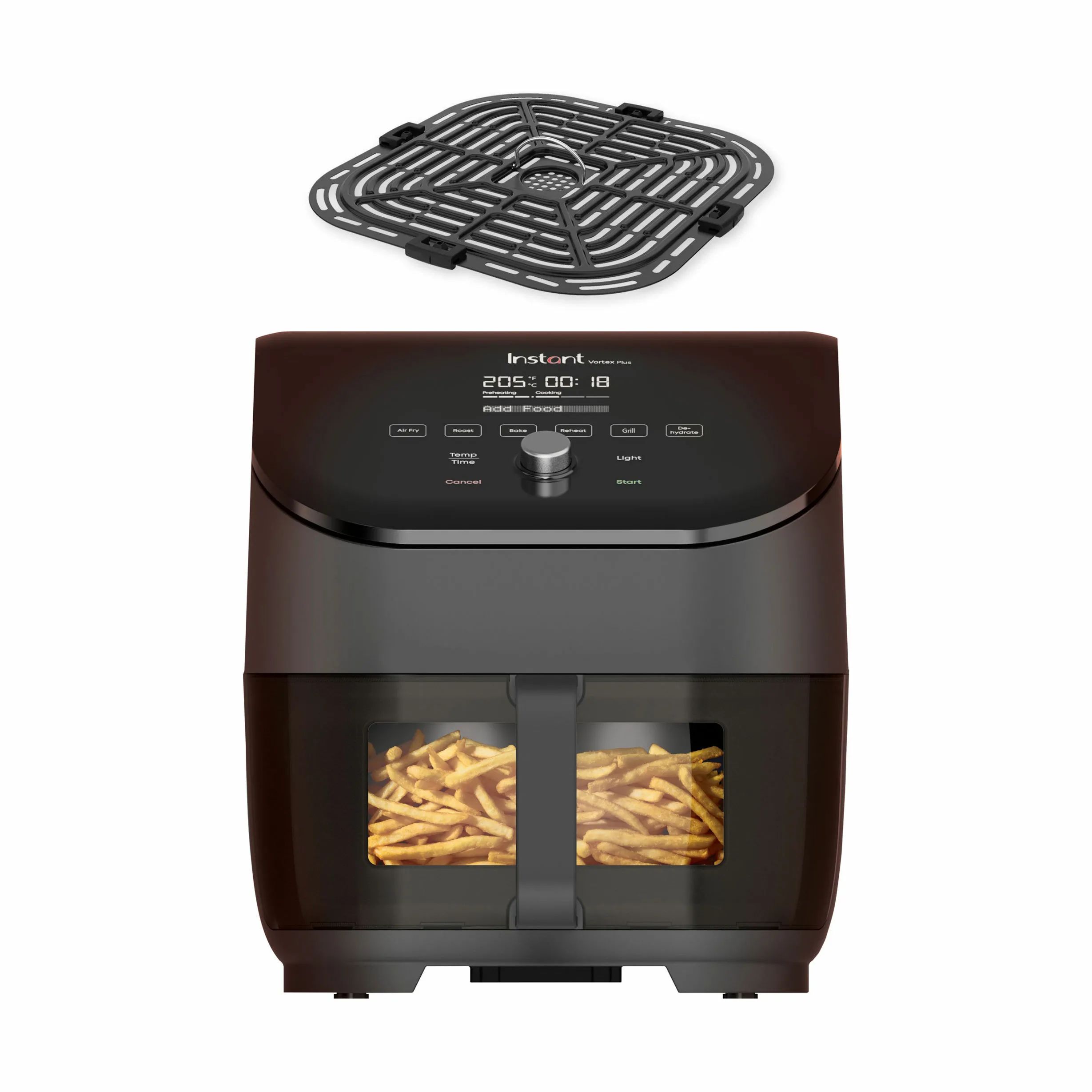 Instant Airfryers Vortex Plus ClearCook Airfryer i Black, 3