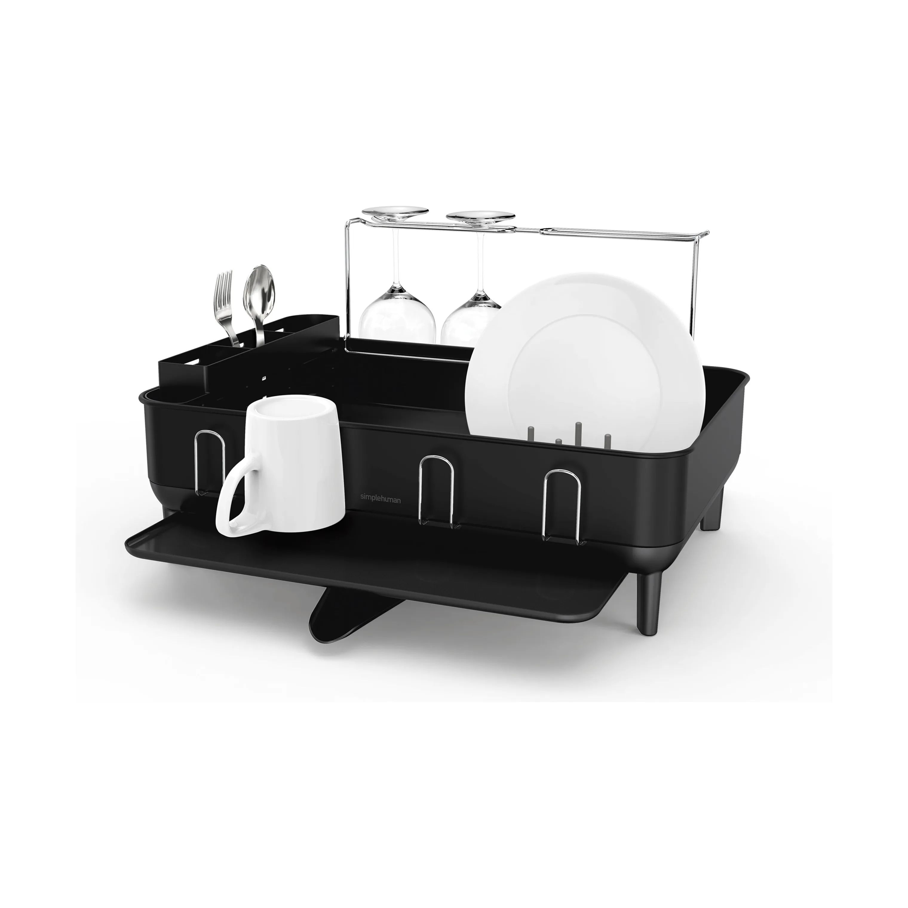 Simplehuman Opvaskestativer Opvaskestativ i Sort, 4