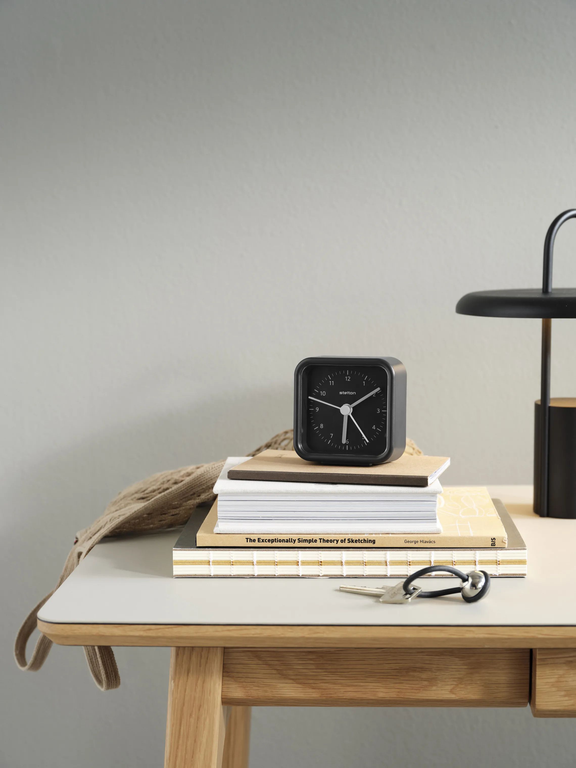 Stelton Vækkeure Okiru Vækkeur i Sort, 2