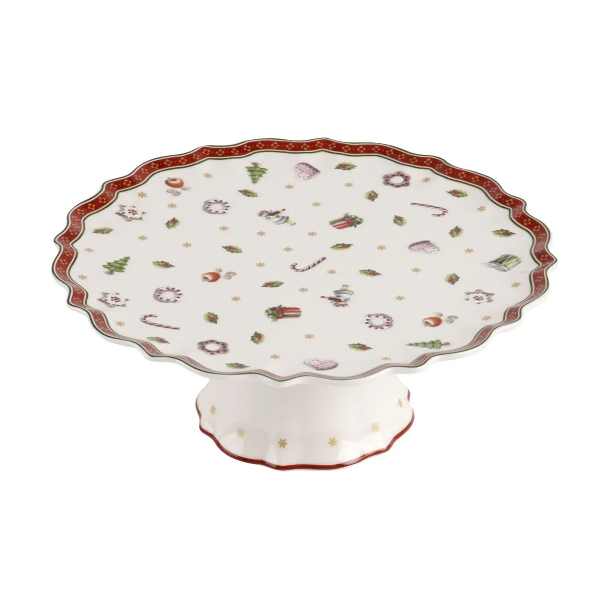 Villeroy & Boch Serveringsfade Toy's Delight Toy´s Delight Kagefad i Hvid, 1