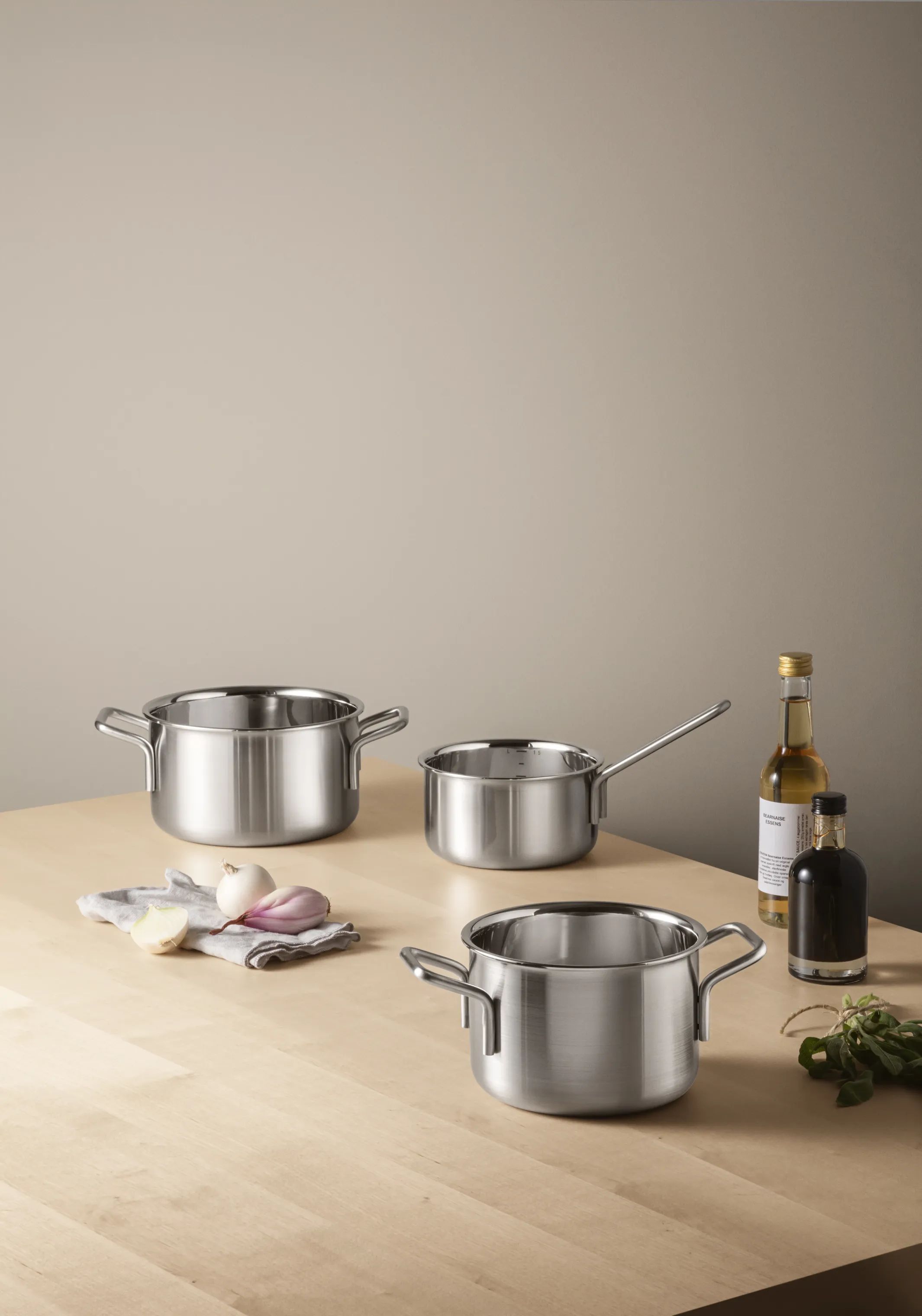 Eva Trio Kasseroller Multi Kasserolle i Brushed steel, 5