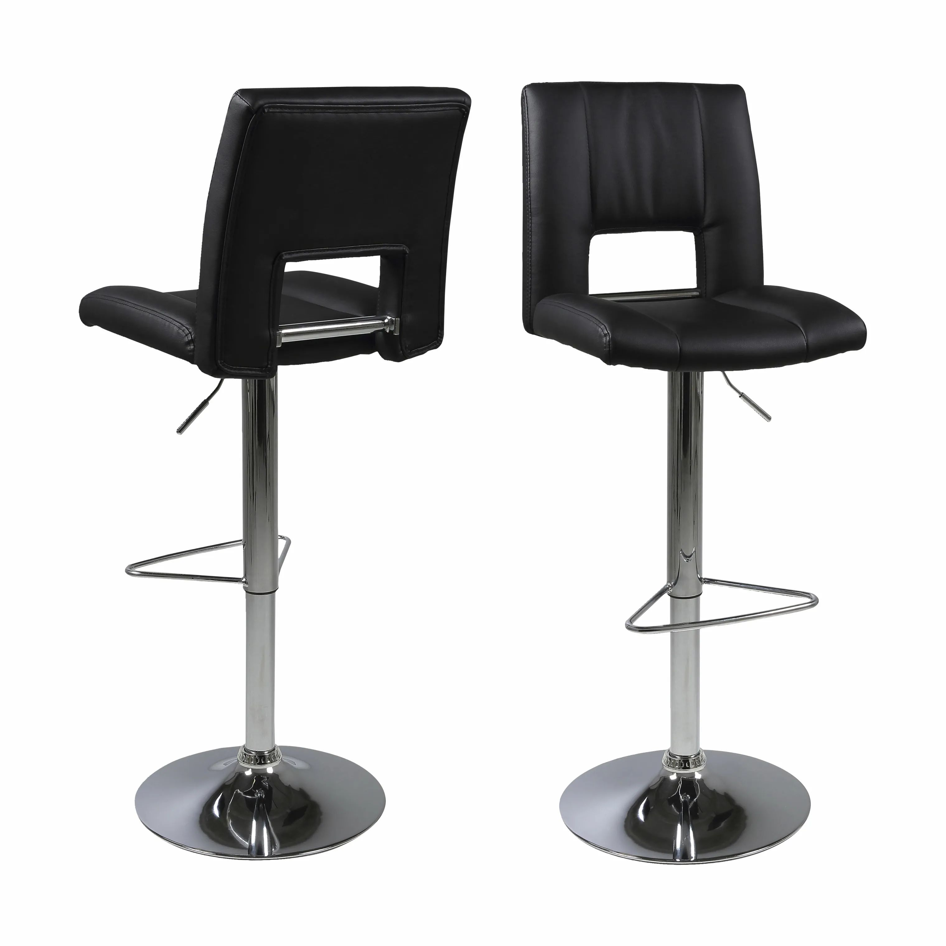 CASA Living Barstole Sylvia Barstol - 2 stk. i sort, 11