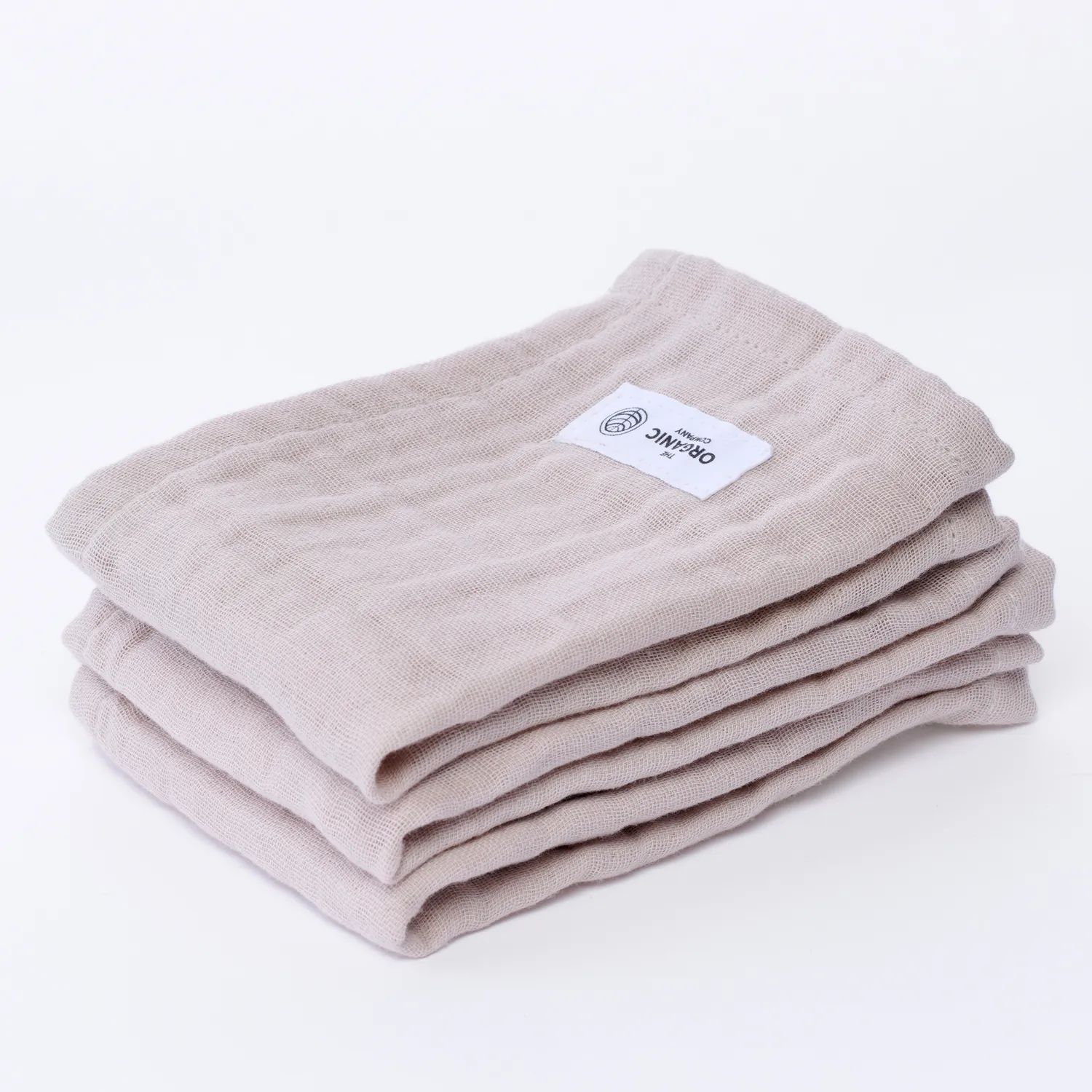 The Organic Company Vaskeklude FINE Vaskeklud - 3 stk. i Beige, 30 cm, 2