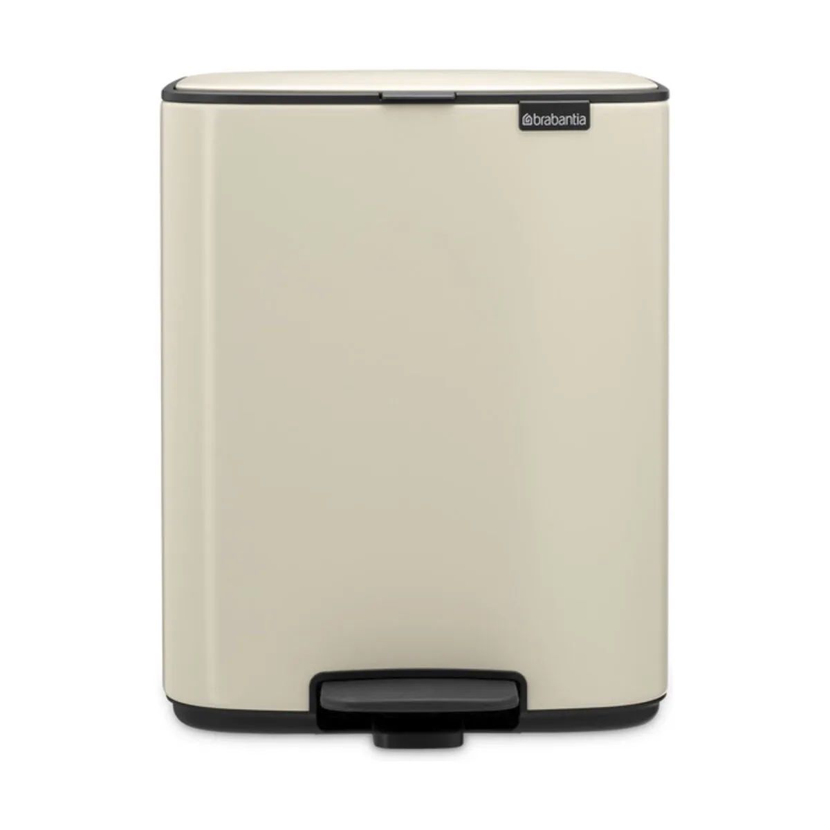 Brabantia Pedalspande Bo Pedalspand i Soft beige, 12 L, 1