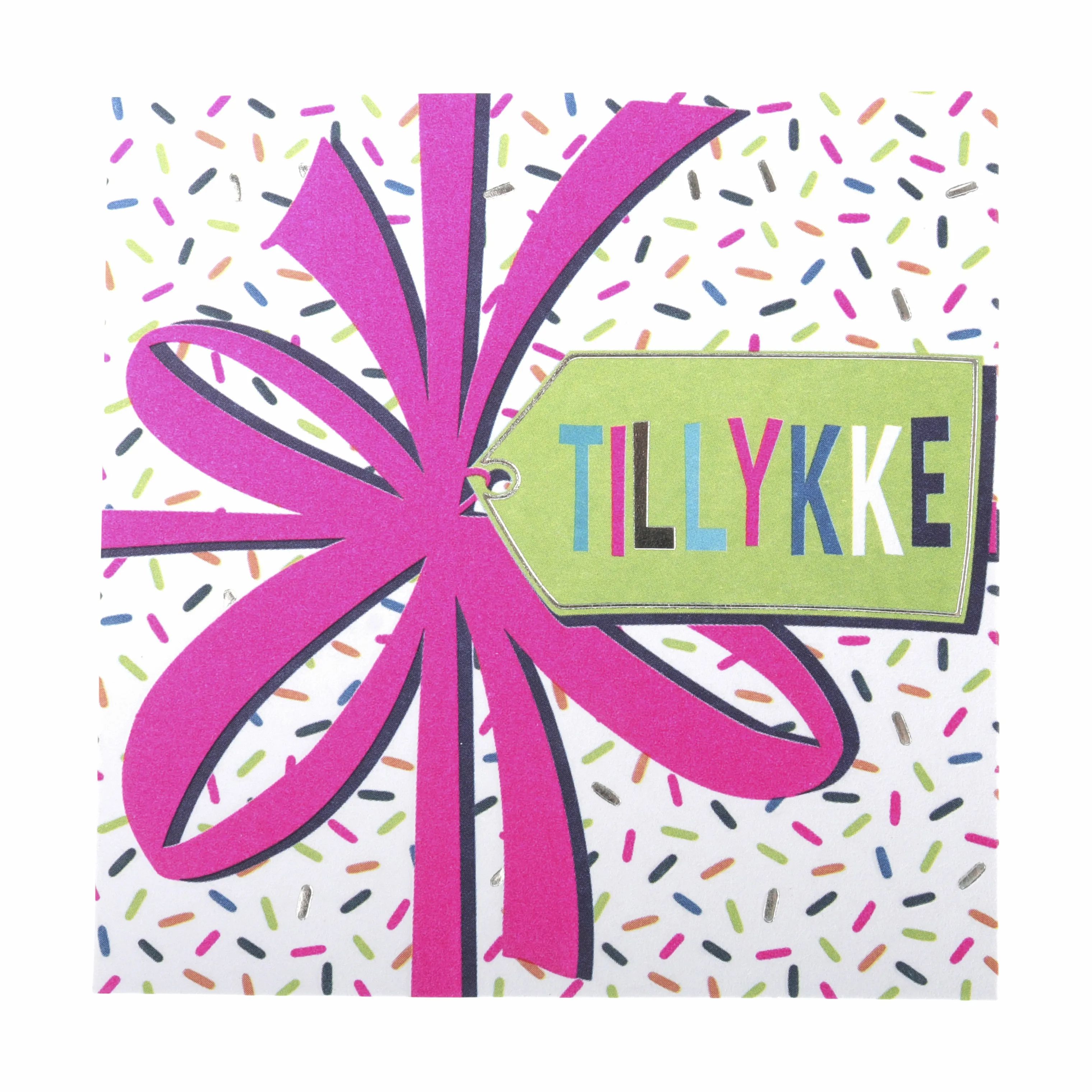 CASA Living Kort Kort - Tillykke i Pink, 1
