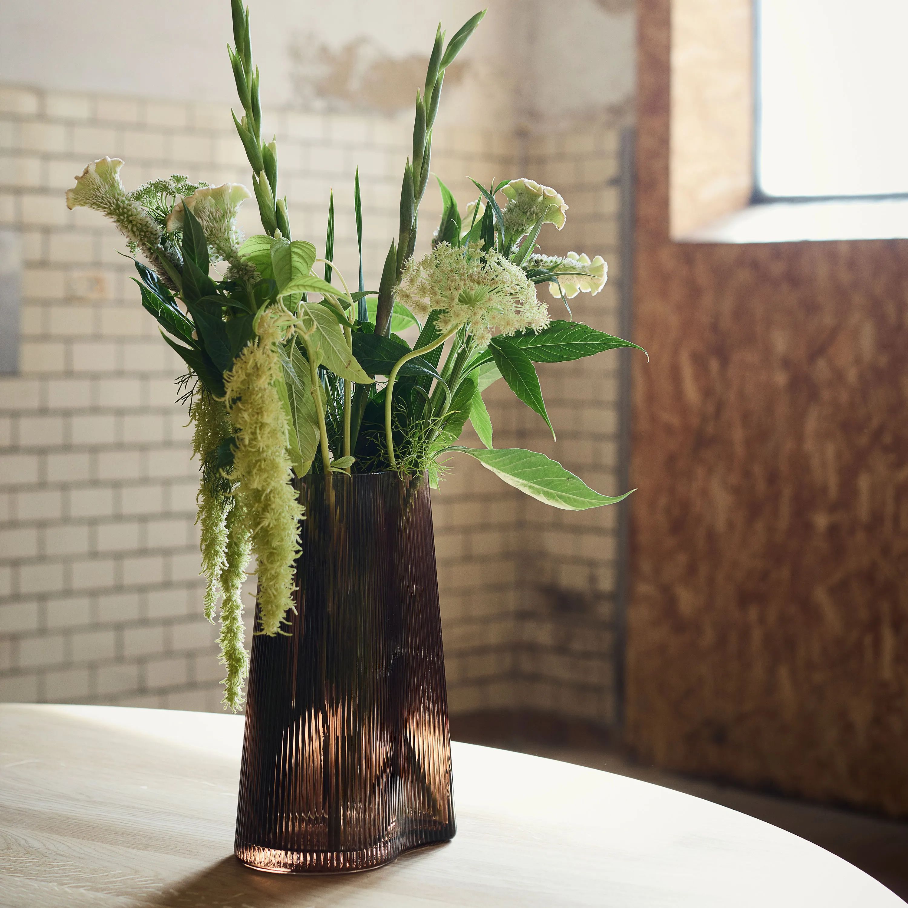Muubs Vaser Ripe Vase i Smoked Brown, 2