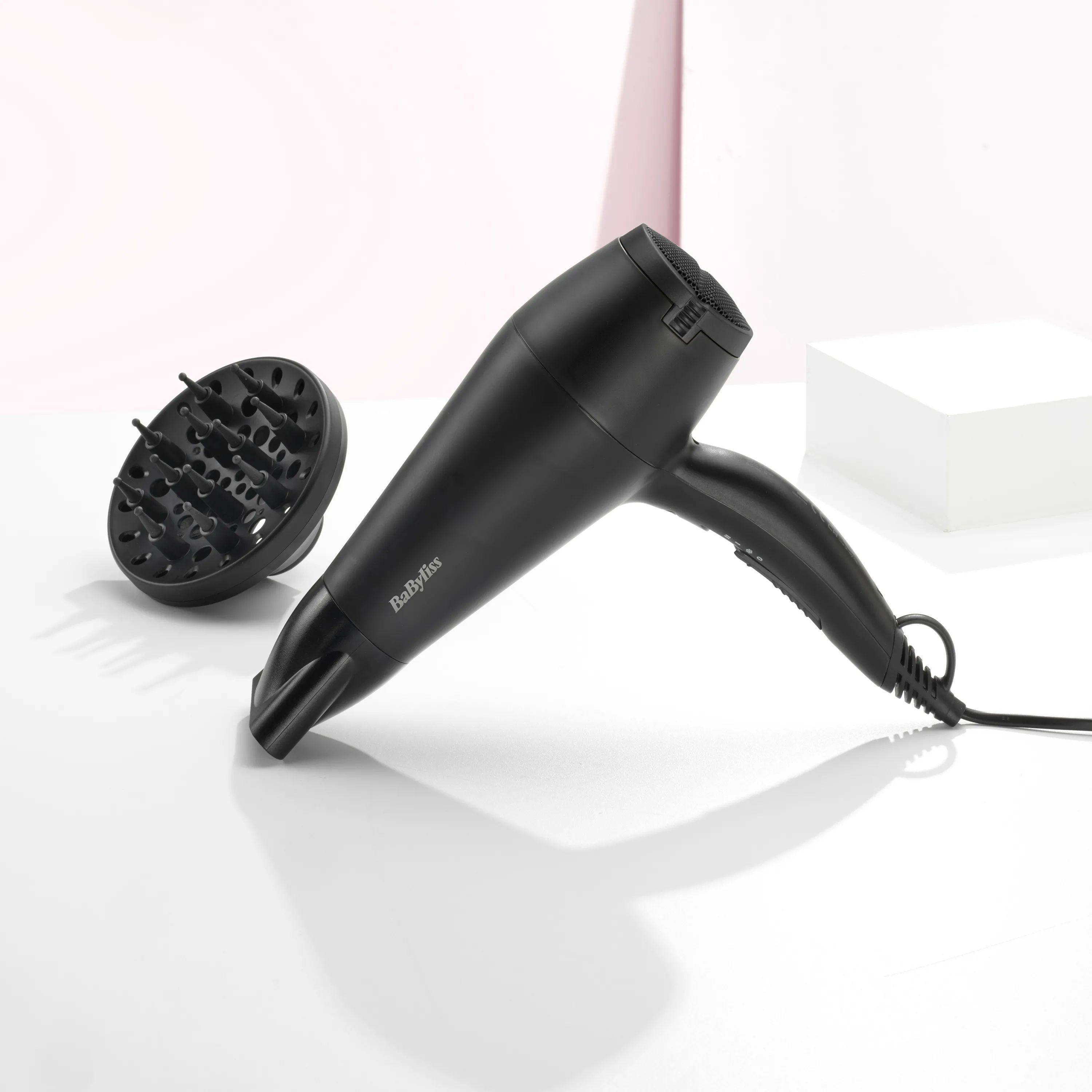 BaByliss Hårtørrere Power Smooth 2000 Hårtørrer i Sort, 2