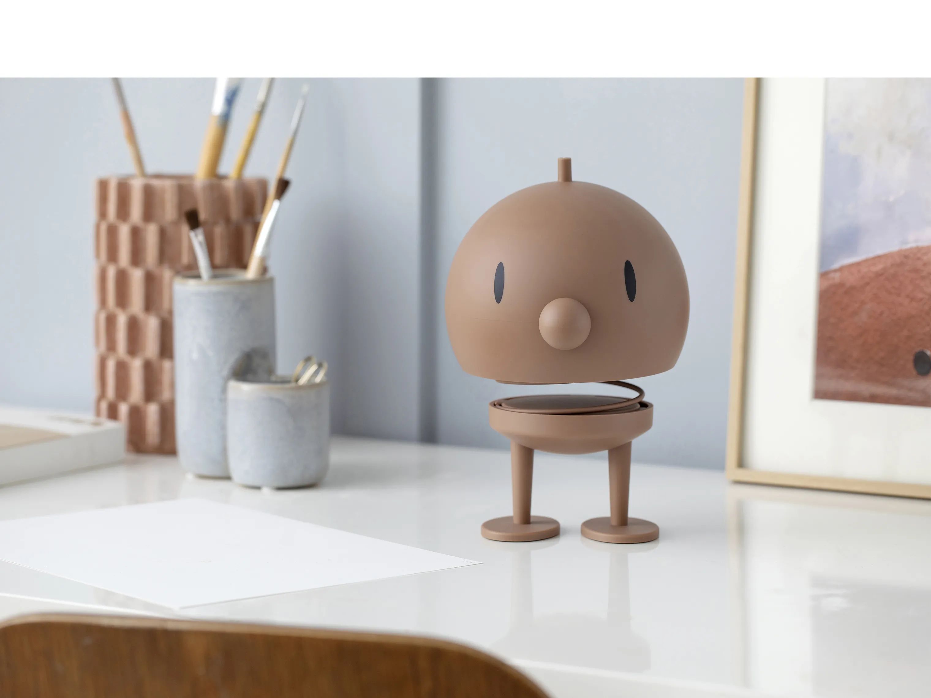 Hoptimist Øvrige figurer Bumble - Soft i Choko, 24 cm, 2
