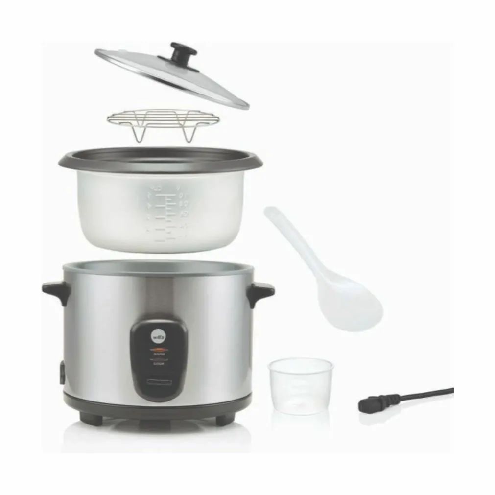 Wilfa Riskogere Riskoger RC-5S i Børstet/Stål, 3