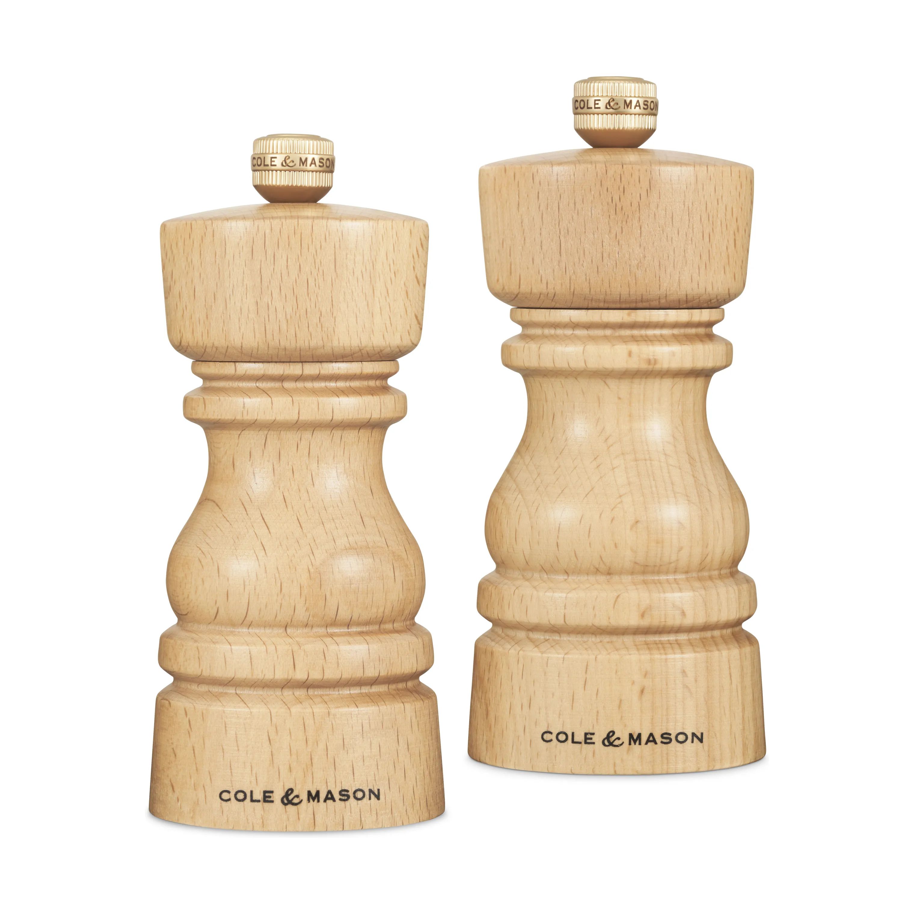 Cole&Mason Kværnsæt London Kværnsæt i Natural Beech, 13 cm, 1