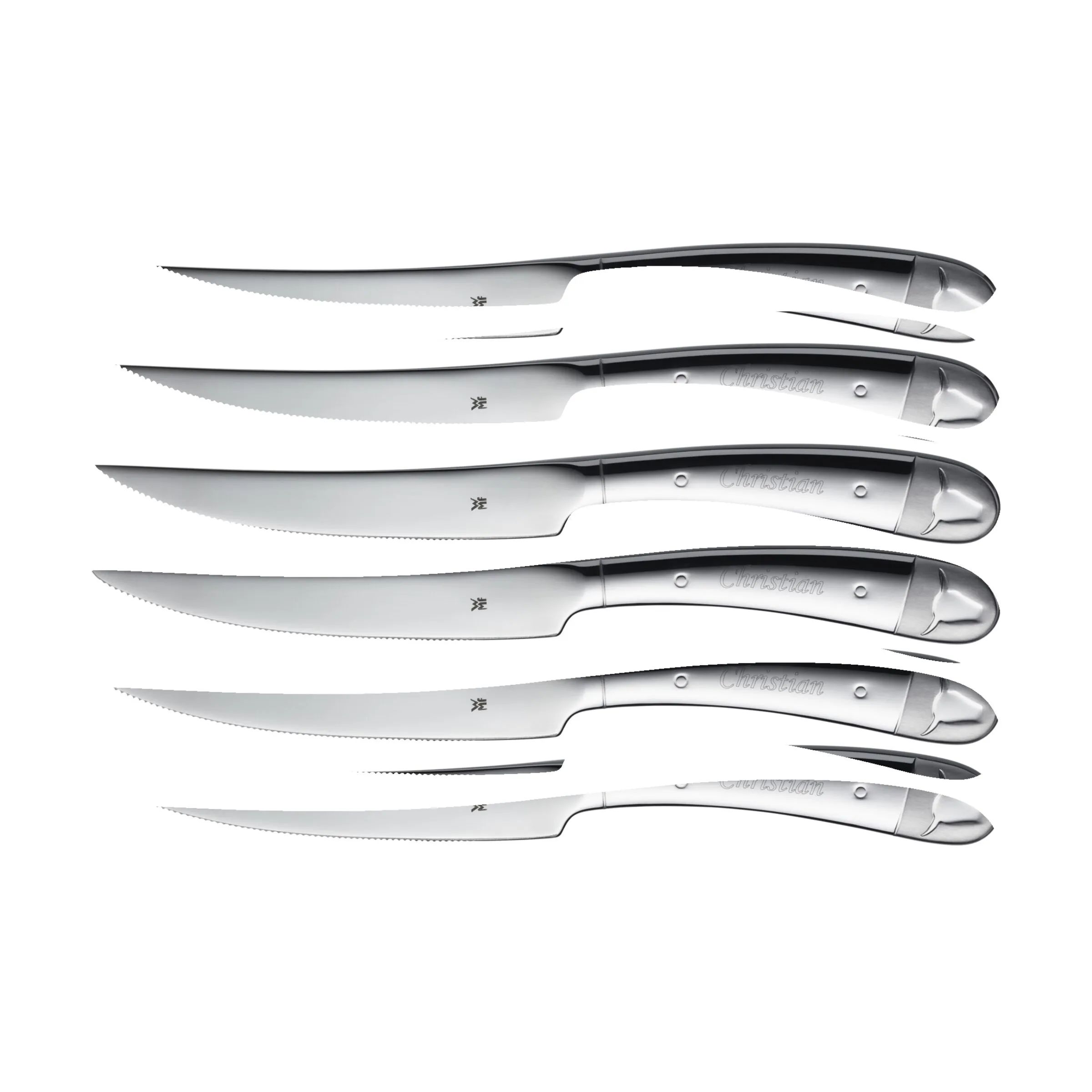 WMF Steakknive Steakknive - 6 stk. i Stål, 1