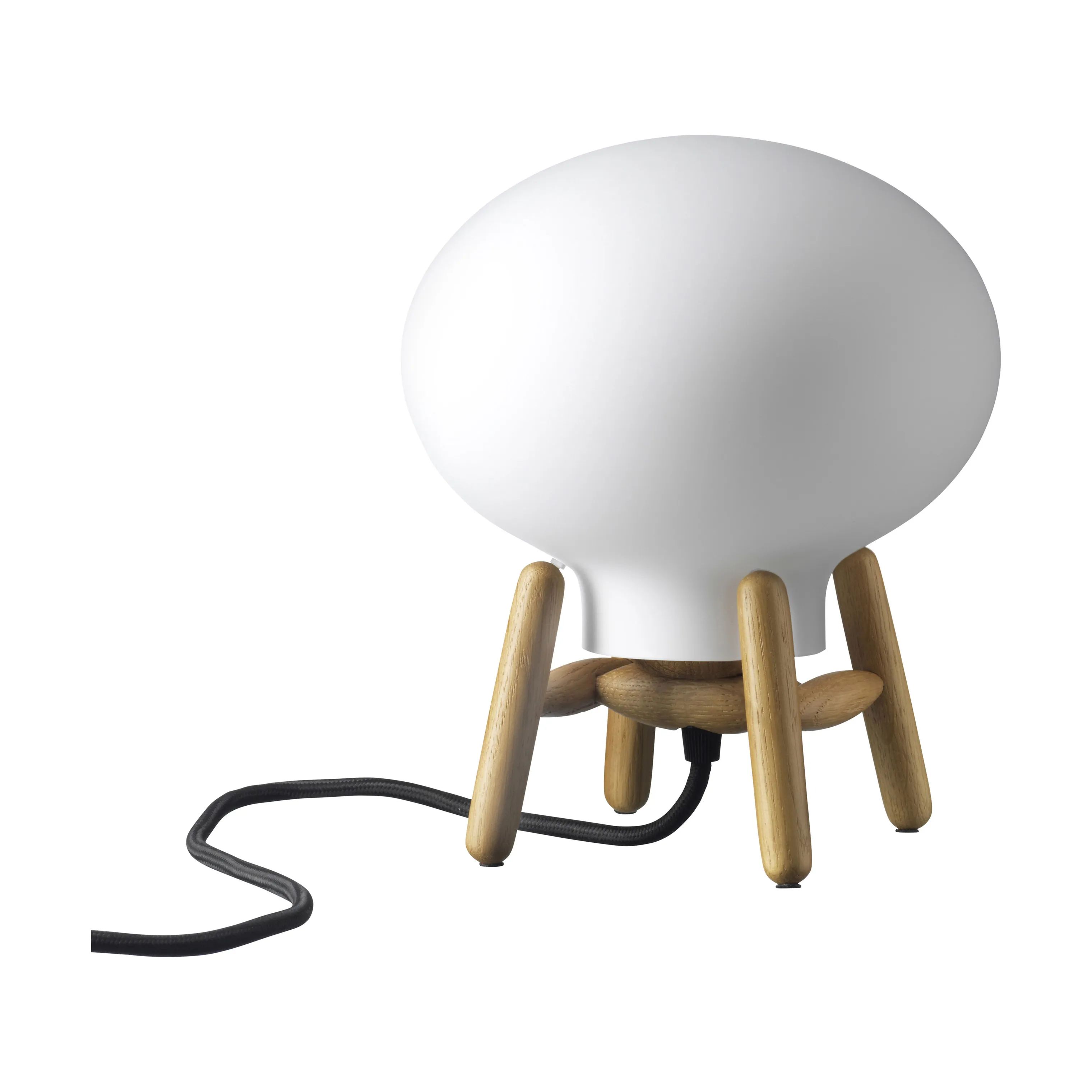 FDB Møbler Bordlamper U6 Hiti Mini Bordlampe i Opal, 1
