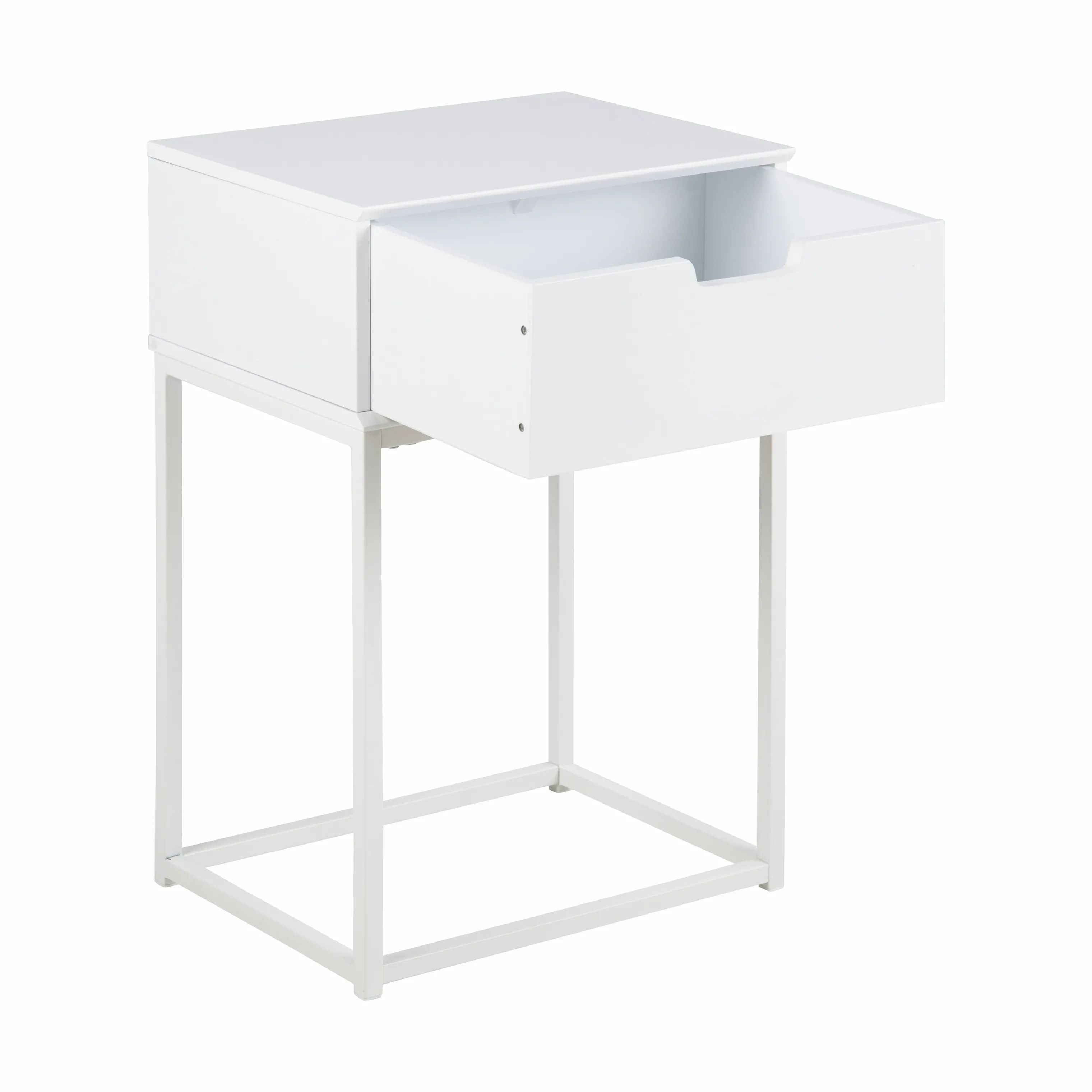 CASA Living Sengeborde Mitra Natbord i Hvid, 3