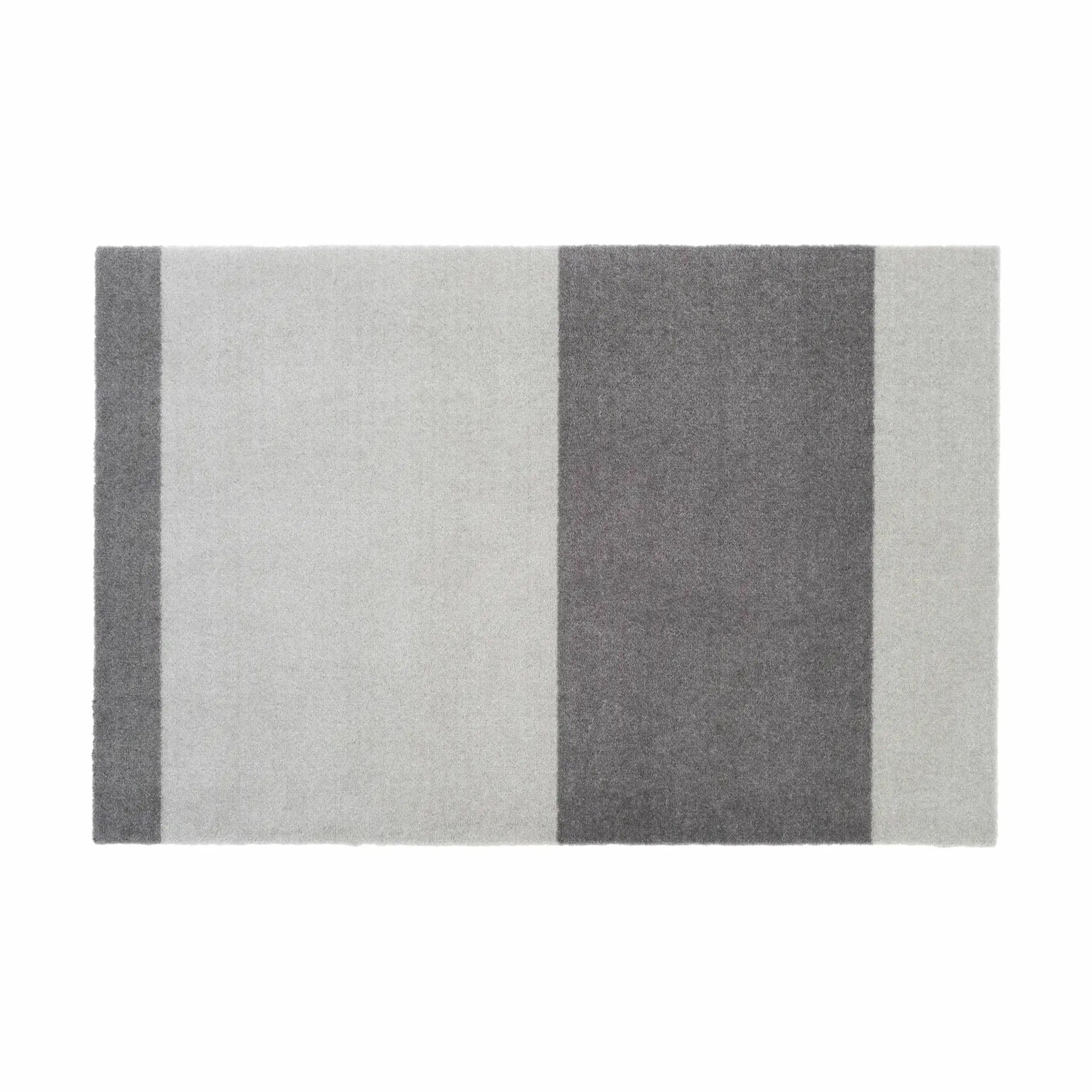 Tica Copenhagen Dørmåtter Stripes Horisontal Gulvmåtte i steelgrey, B60 x L90 cm, 1