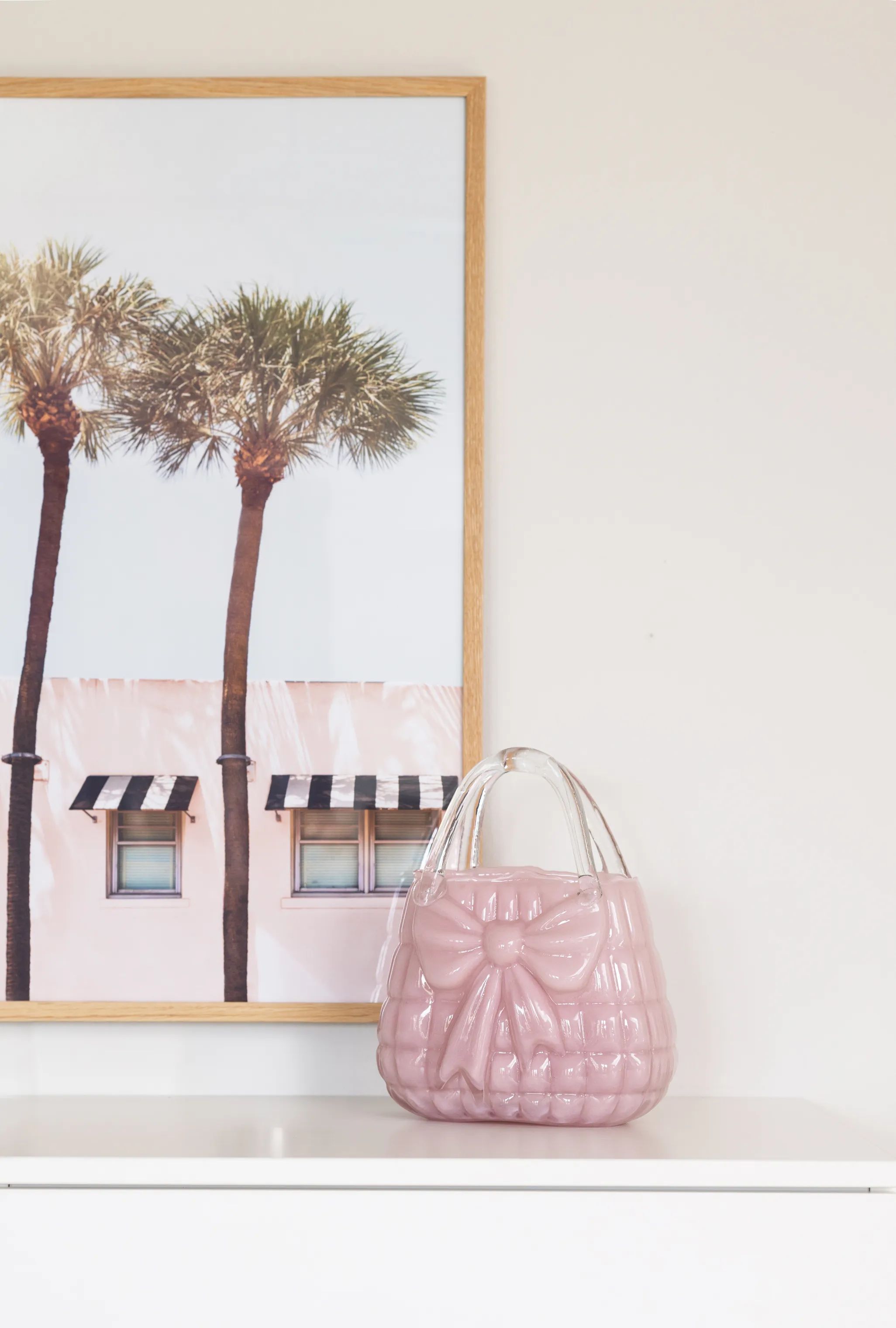 CASA Living Vaser Vase - Taske i Lyserød, 2