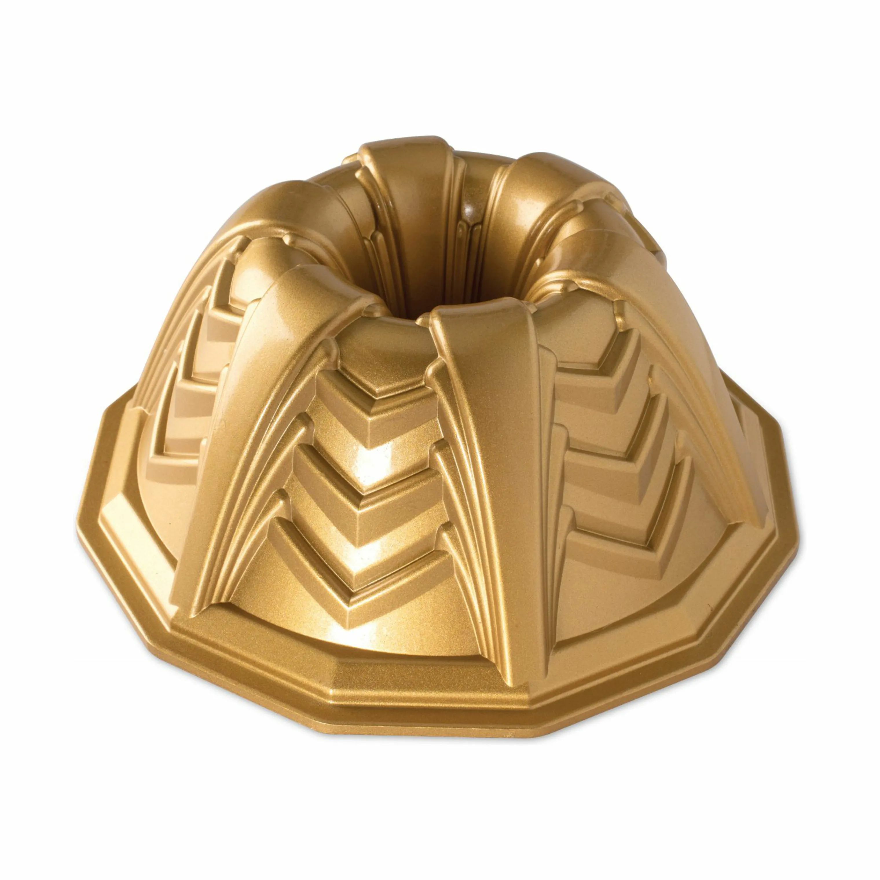 Nordic Ware Øvrige bageforme Marquee Bundt Kageform i Guldfarvet, 1