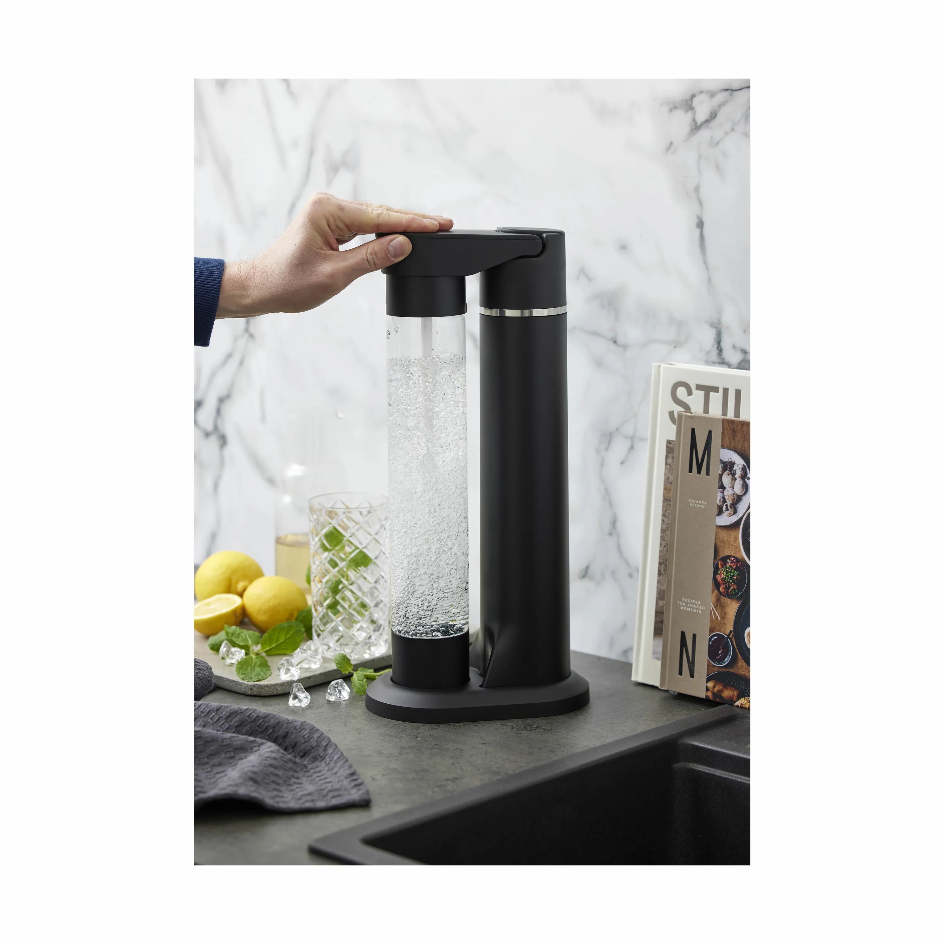 Nordic Sense Sodavandsmaskiner Sodavandsmaskine i Sort, 2