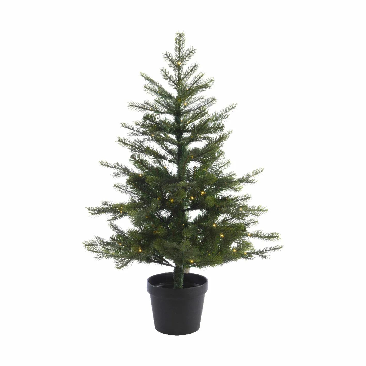 Casa Christmas Juletræer Grandis Fir kunstigt Juletræ i Potte i 90 cm, 1