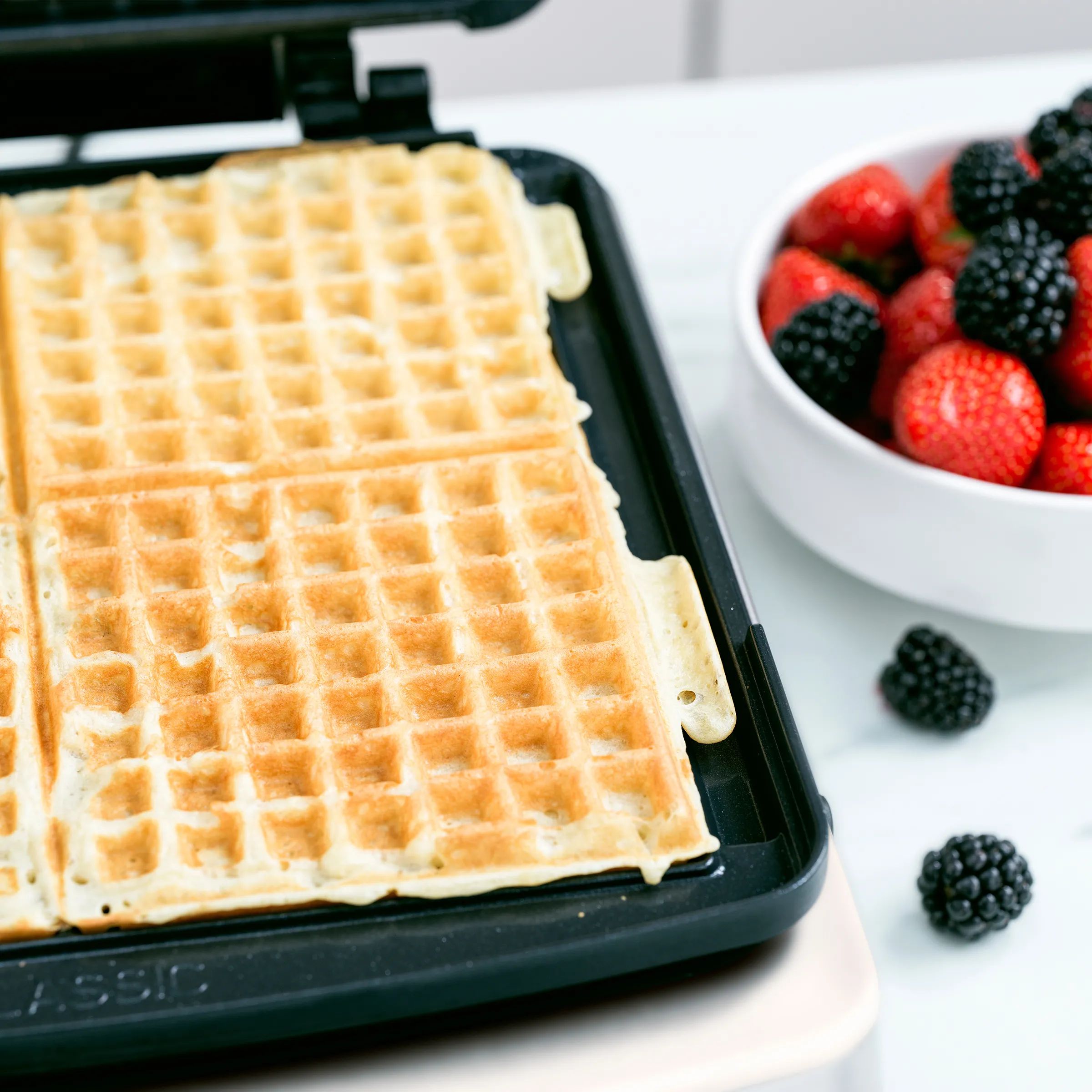 Greenpan Vaffeljern Elite Vaffeljern i Cream, 2
