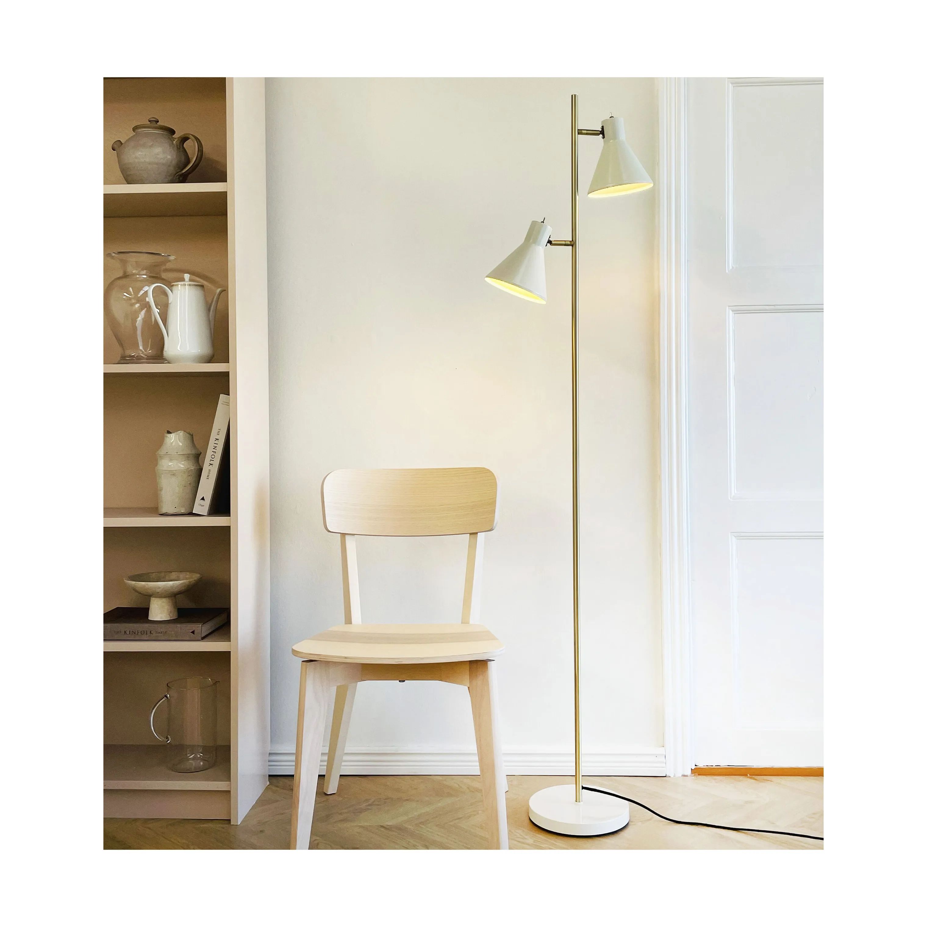 Dyberg Larsen Gulvlamper Sleep Gulvlampe i Hvid, 4