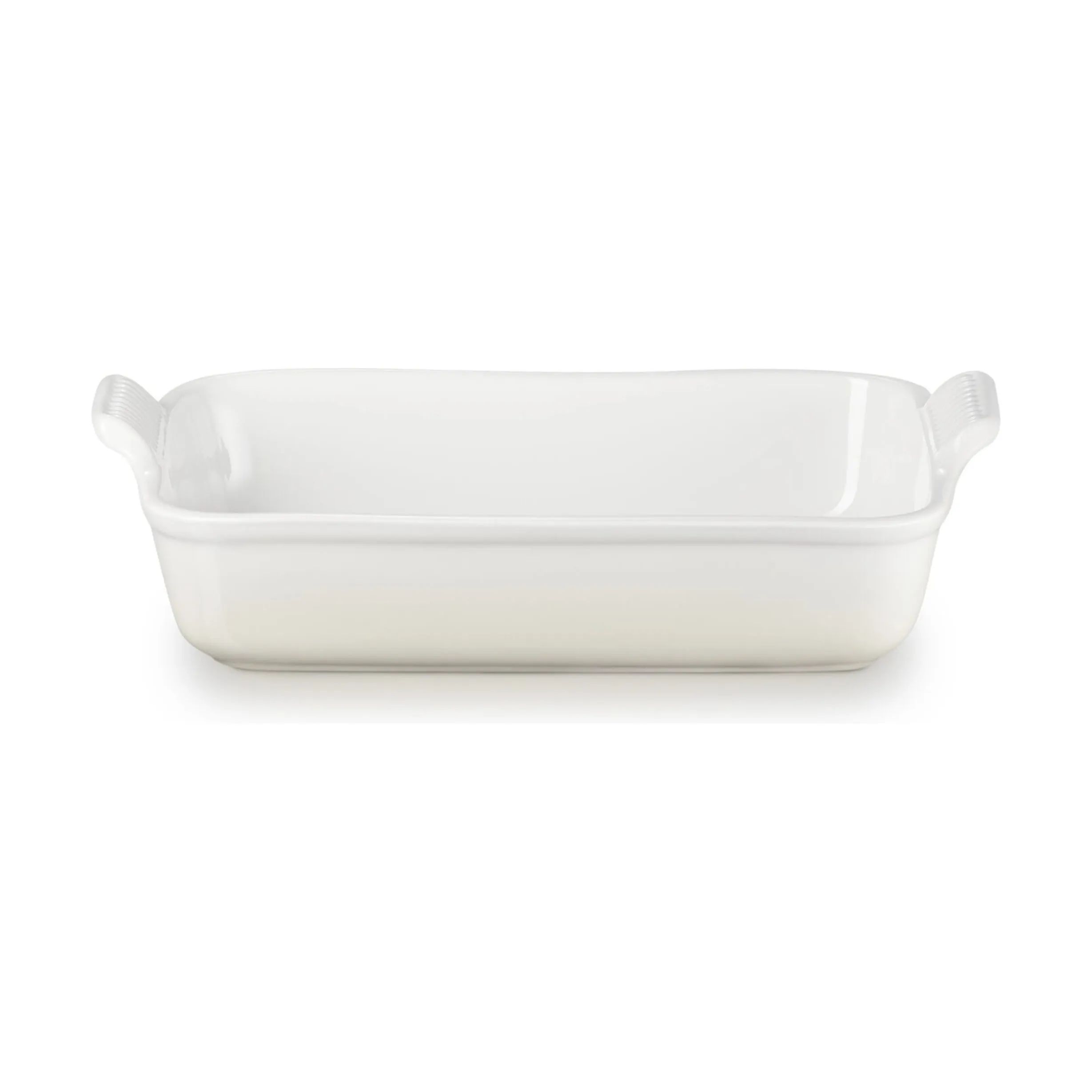 Le Creuset Ovnfaste fade Signature Heritage Ovnfast Fad i Meringue, B25 x L32 cm, 1