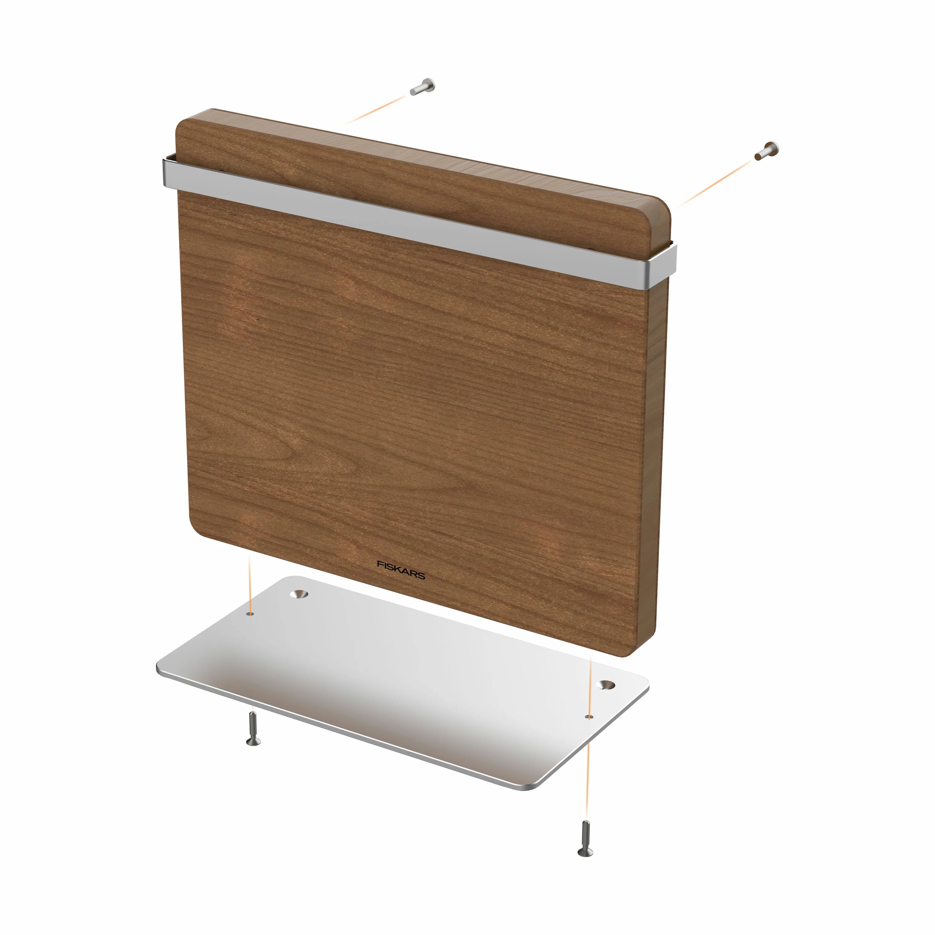 Fiskars Knivblokke Norden Premium Knivblok i Natur, 4