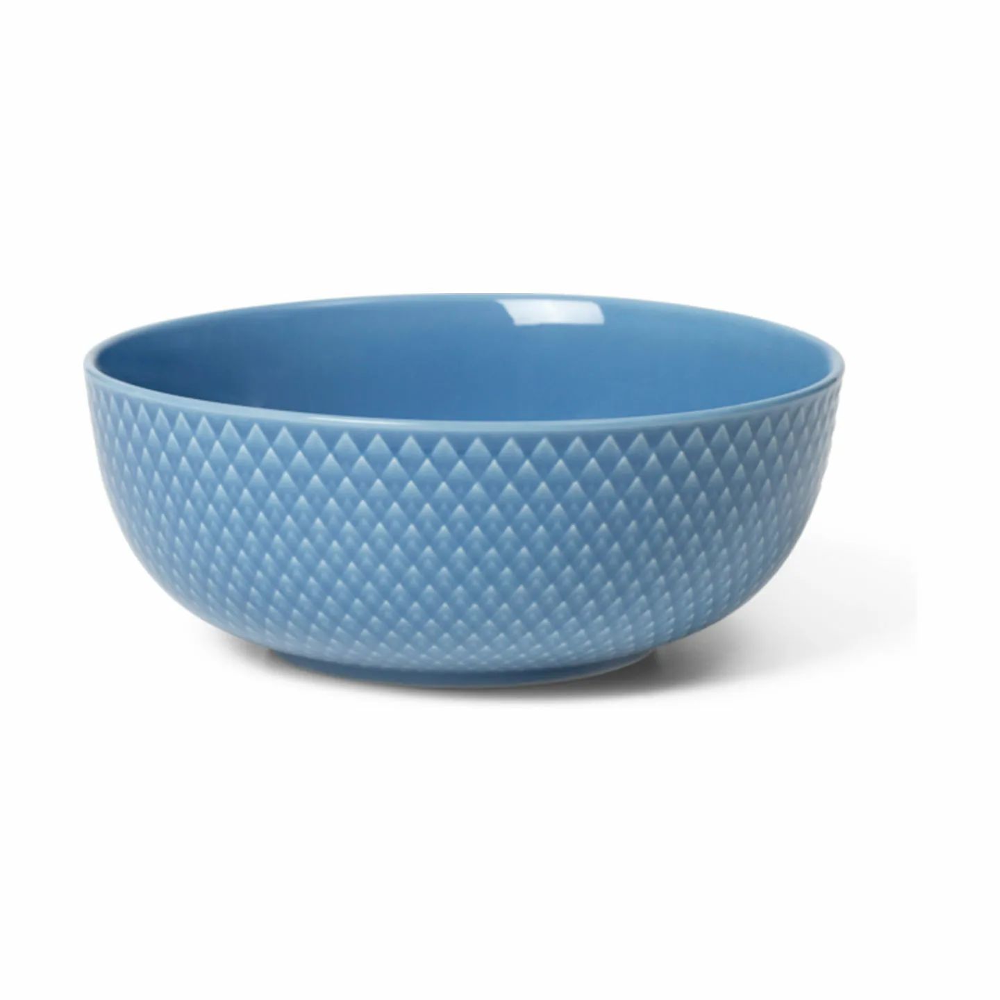 Lyngby Porcelæn Serveringsskåle Rhombe Color Skål i Blå, 1