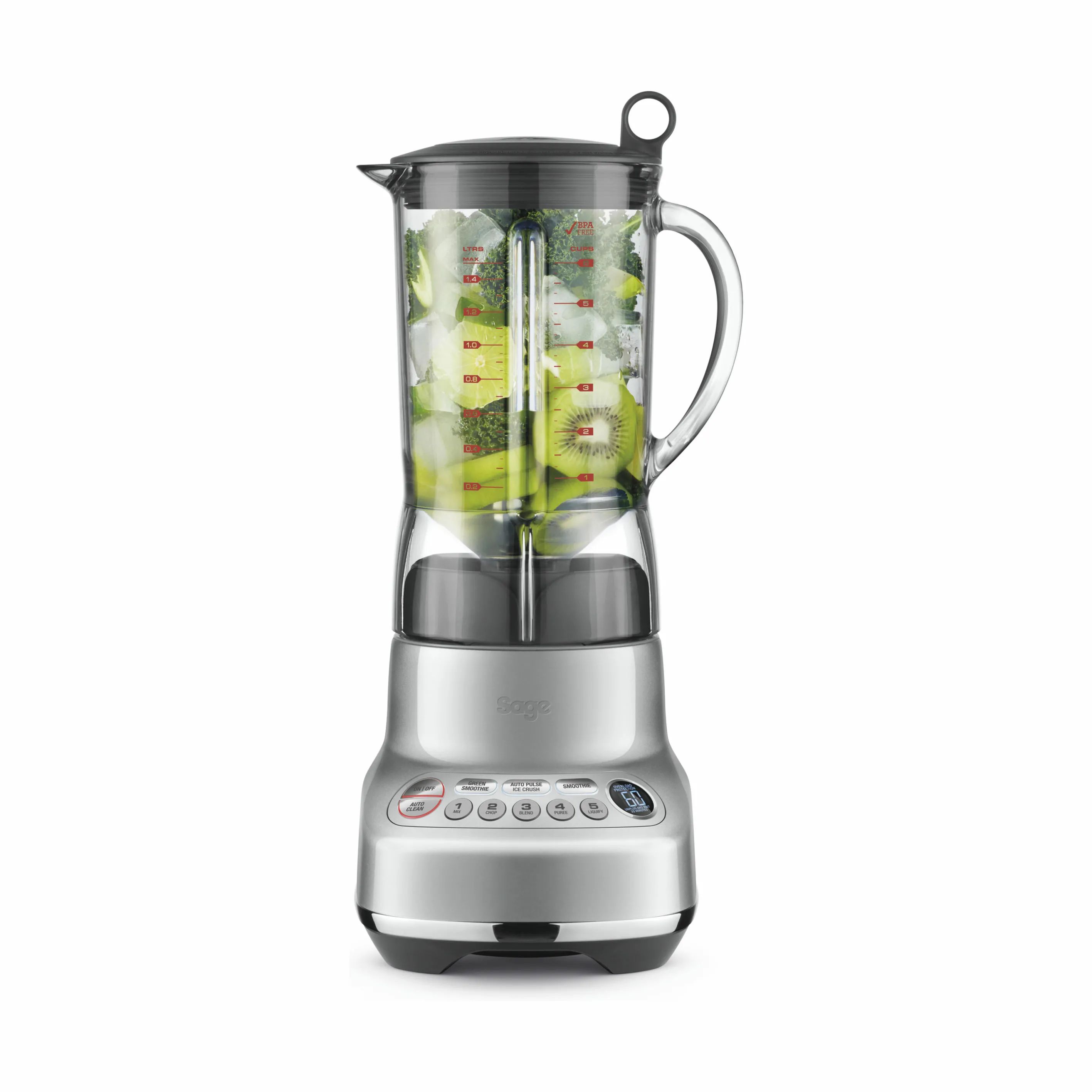 Sage Blendere Fresh&Furious Blender i Sølvfarvet, 2