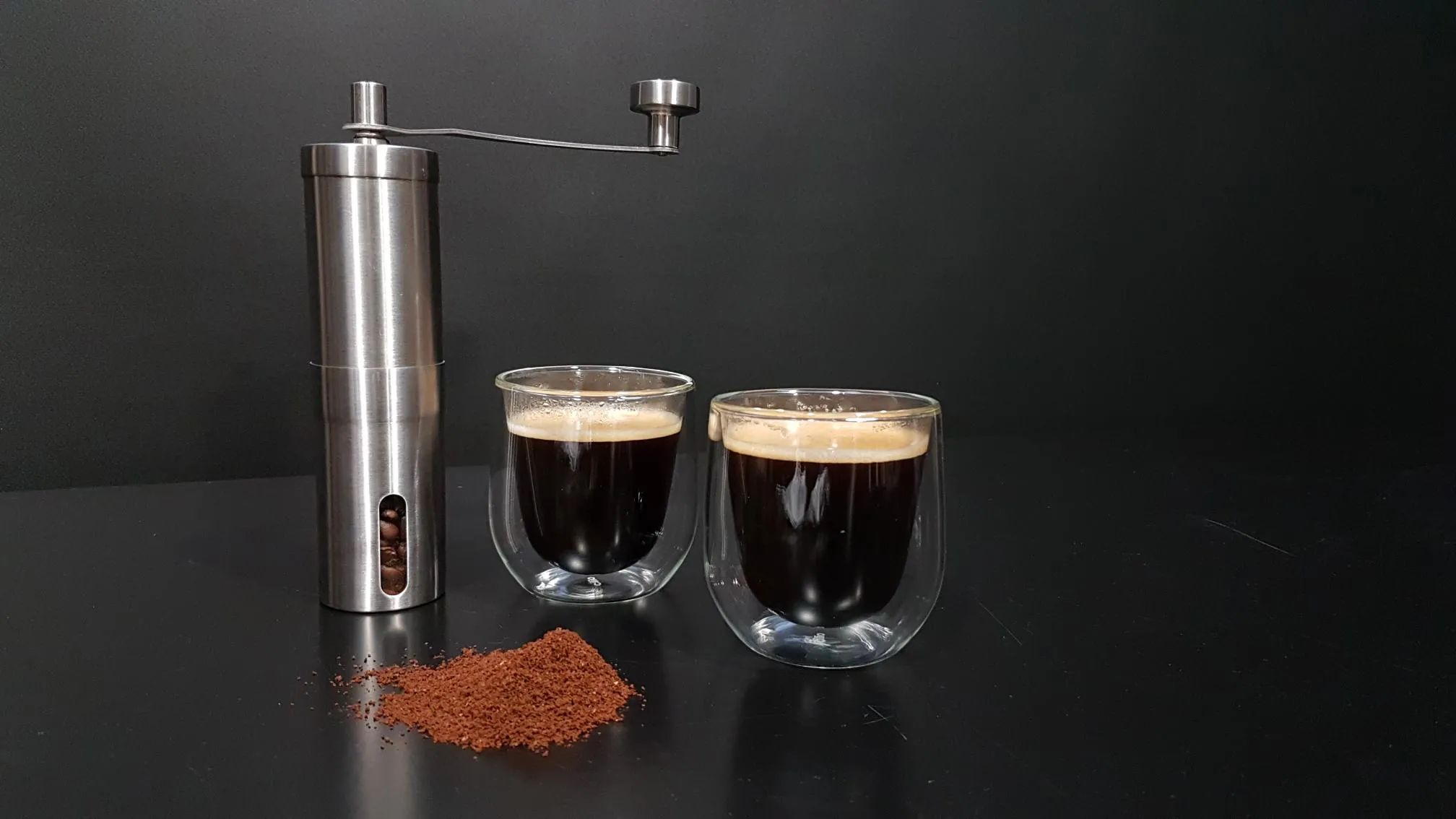 Cilio Kaffekværne Aroma Kaffemølle i Sølvfarvet, 2