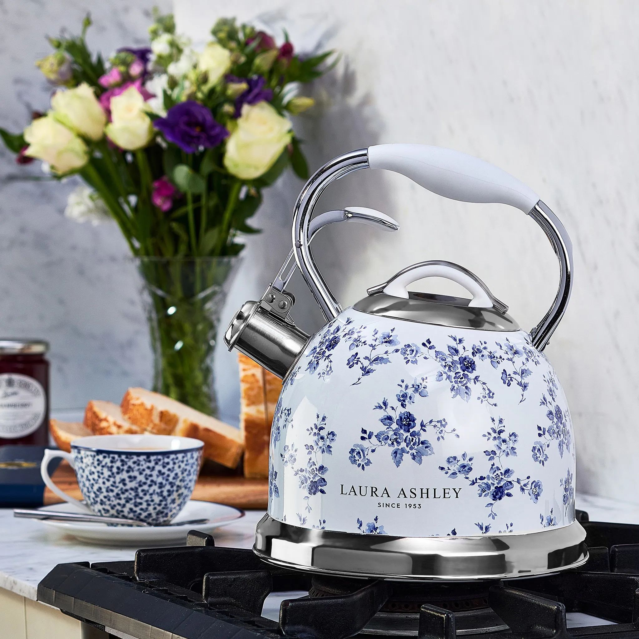 Laura Ashley Kedler Kedel i China Rose, 2