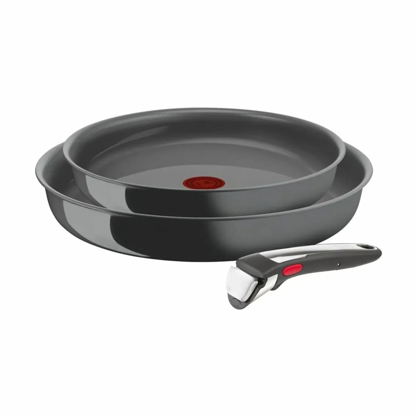 Tefal Stegepander Ingenio Renew Stegepandesæt - 3 dele i Grå, 1