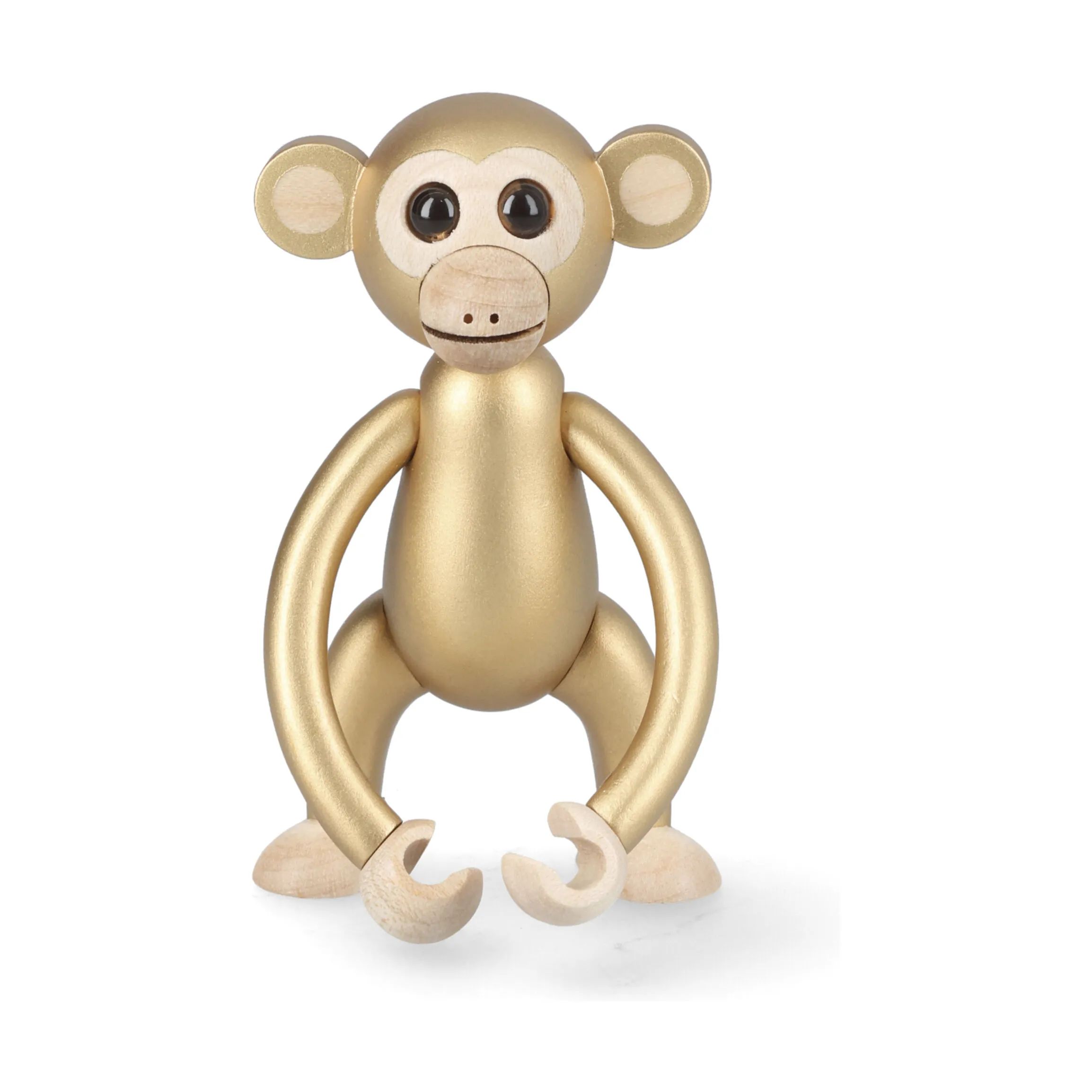 Spring Copenhagen Dyrefigurer Abe - Swing i Guldfarvet, 1