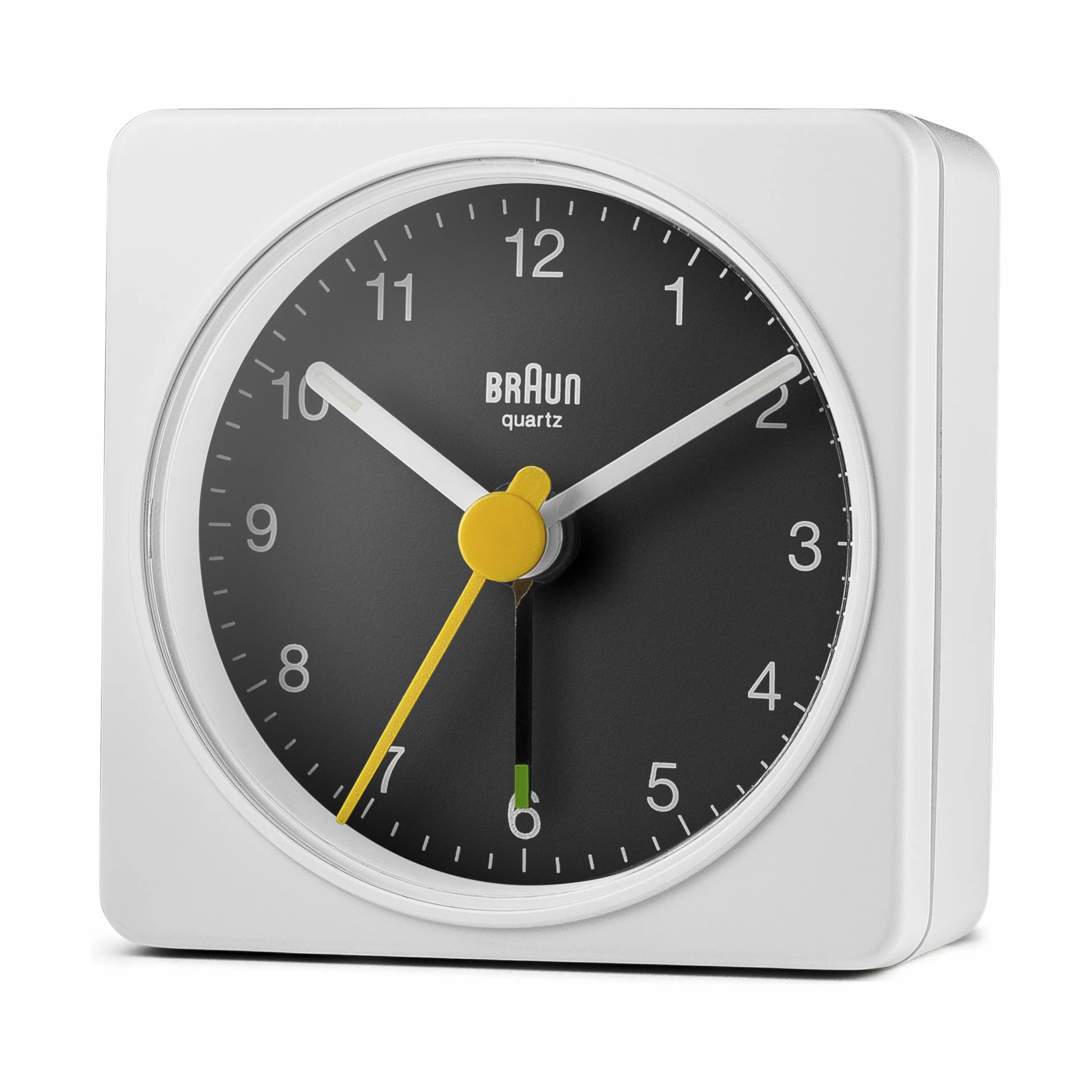 Braun Vækkeure Rejsevækkeur BC01WB i Hvid/Sort, 2