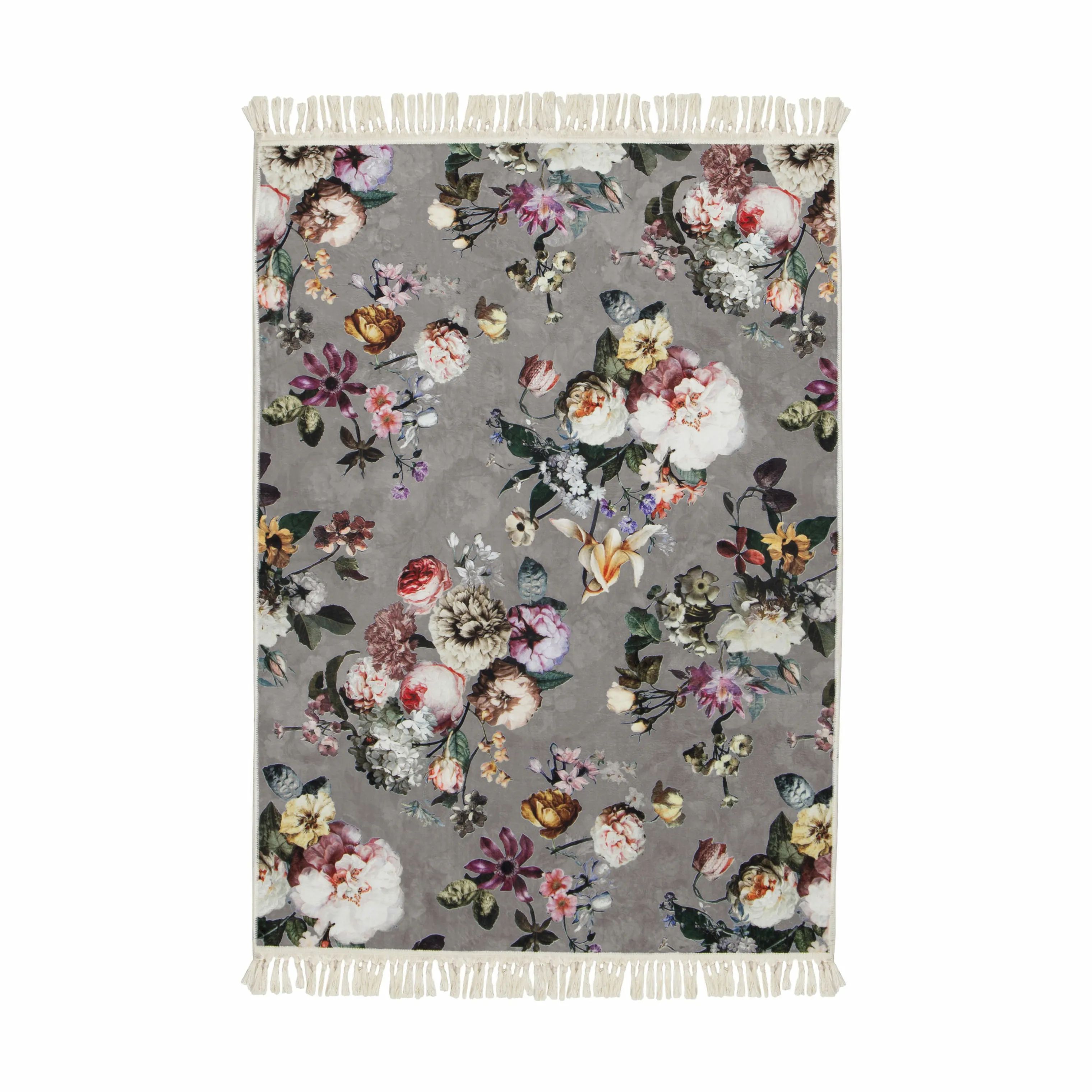 Essenza Gulvtæpper Fleur Gulvtæppe i Taupe, 180 cm, 1