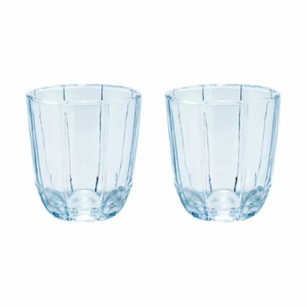 Holmegaard Vandglas Lily Vandglas - 2 stk. i Blue iris, 1