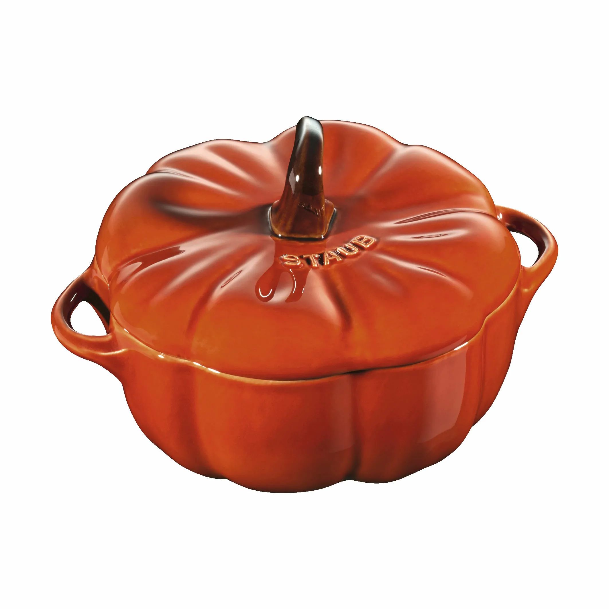 Staub Stegesøer Ceramic by Staub Græskar Cocotte i Kanel, 0.5 L, 1