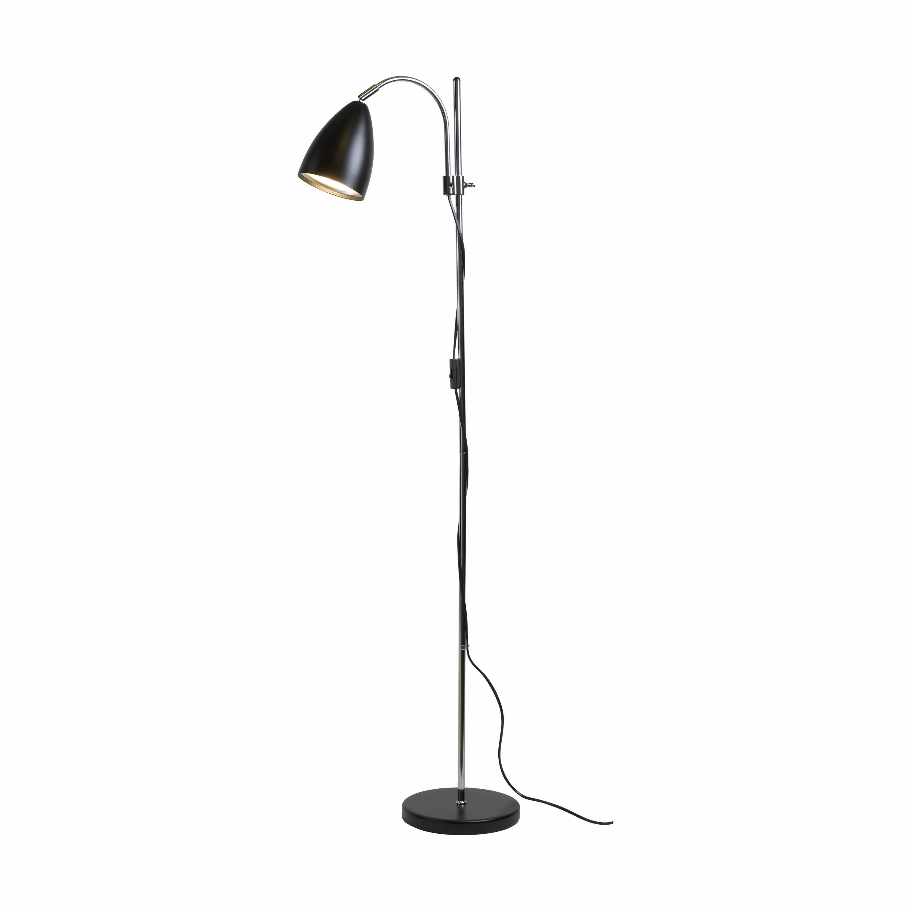 Belid Gulvlamper Sway Gulvlampe i Sort;krom, 1